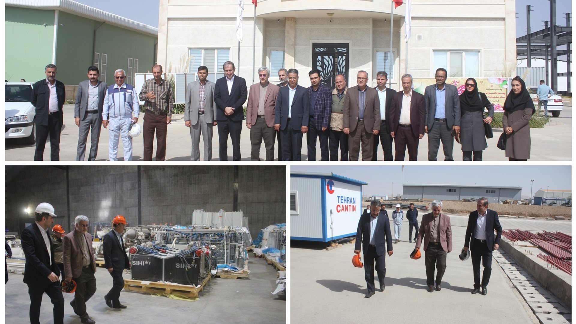 فرماندار از شرکت مانا انرژی پاک شهرستان خمین بازدید کرد