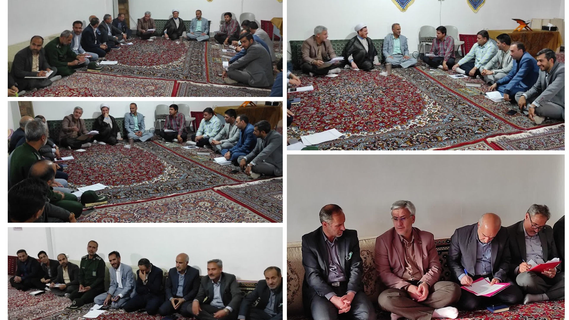 جلسه بررسی مسائل و مشکلات محله شاهین خمین برگزار شد