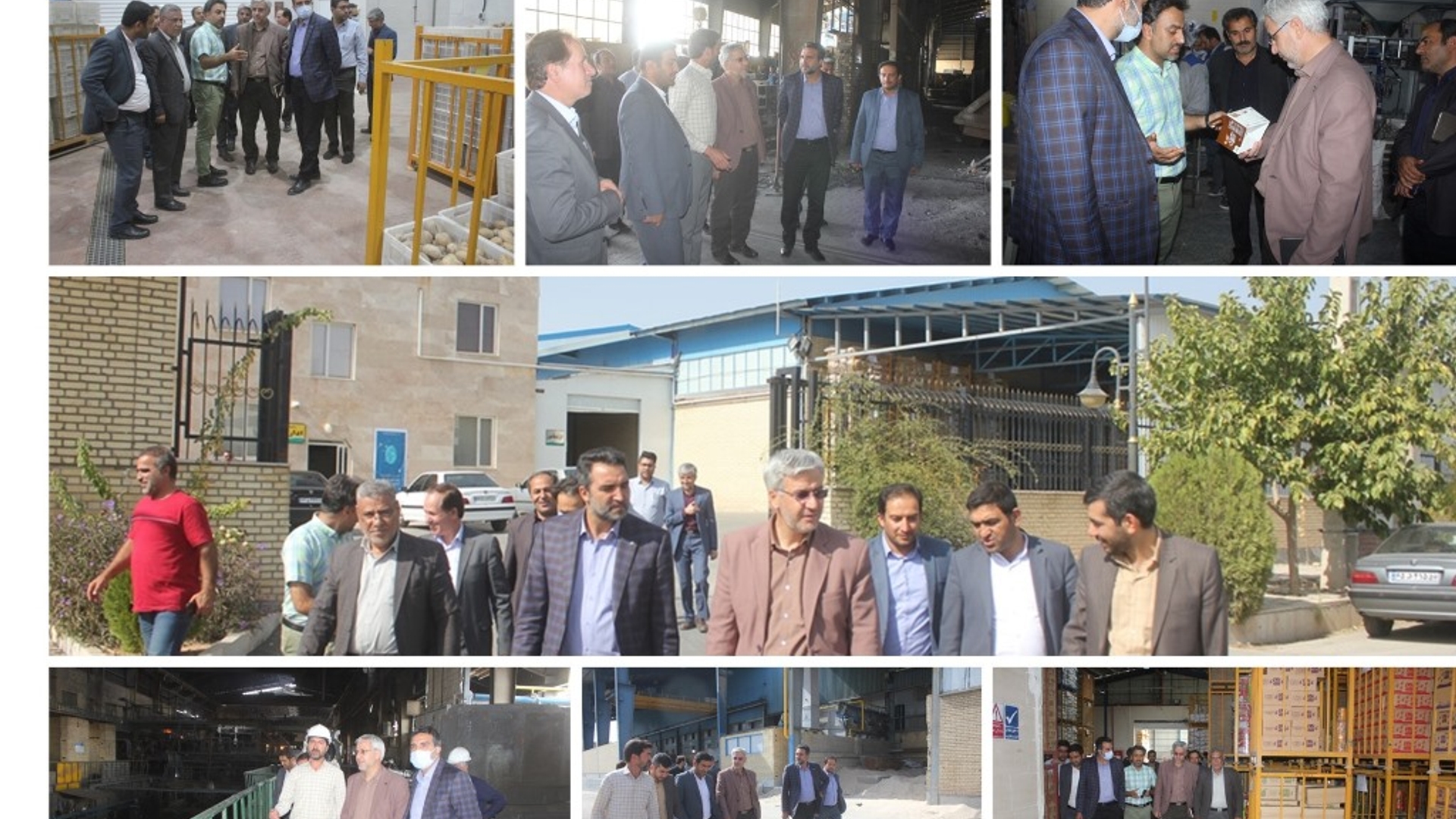 فرماندار از تعدادی از واحدهای صنعتی شهرستان خمین بازدید کرد