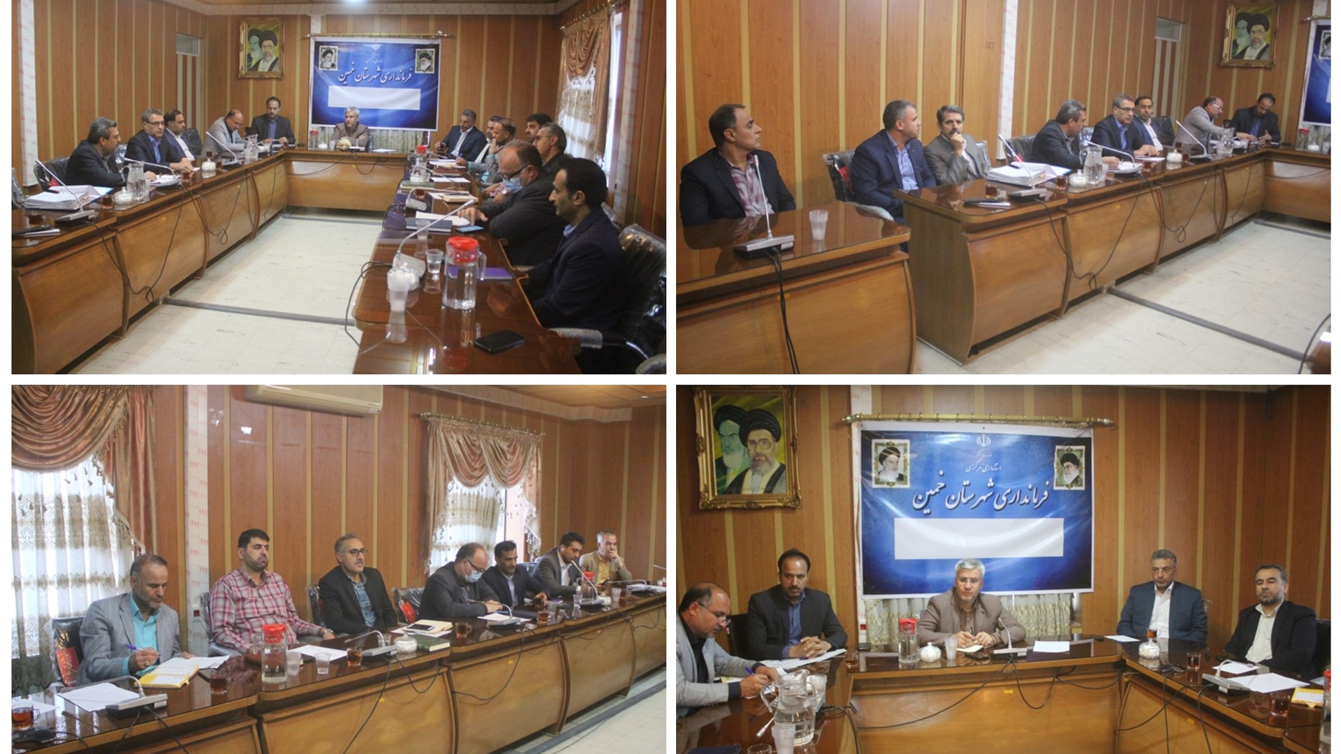 جلسه بررسی مسائل و مشکلات کارخانه آرد هفت سواران شهرستان خمین برگزار شد.