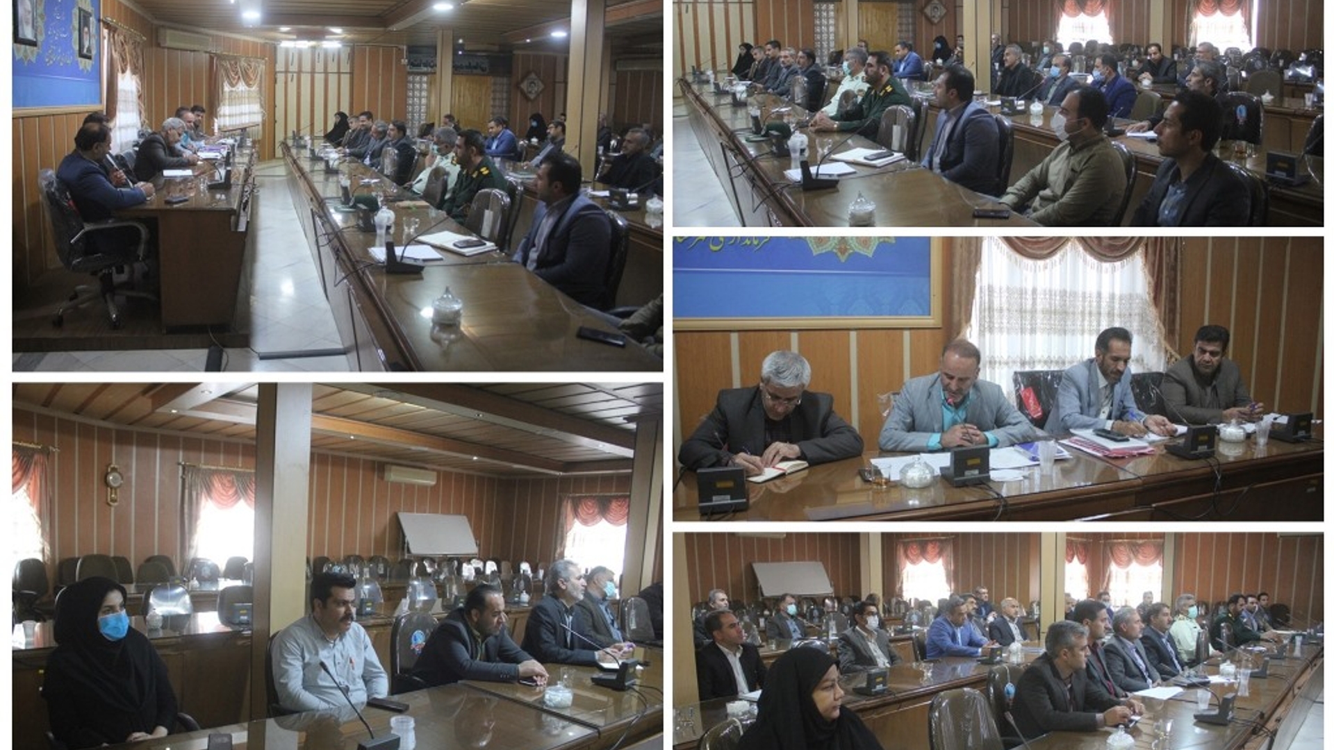 جلسه ستاد مدیریت بحران شهرستان خمین برگزار شد.