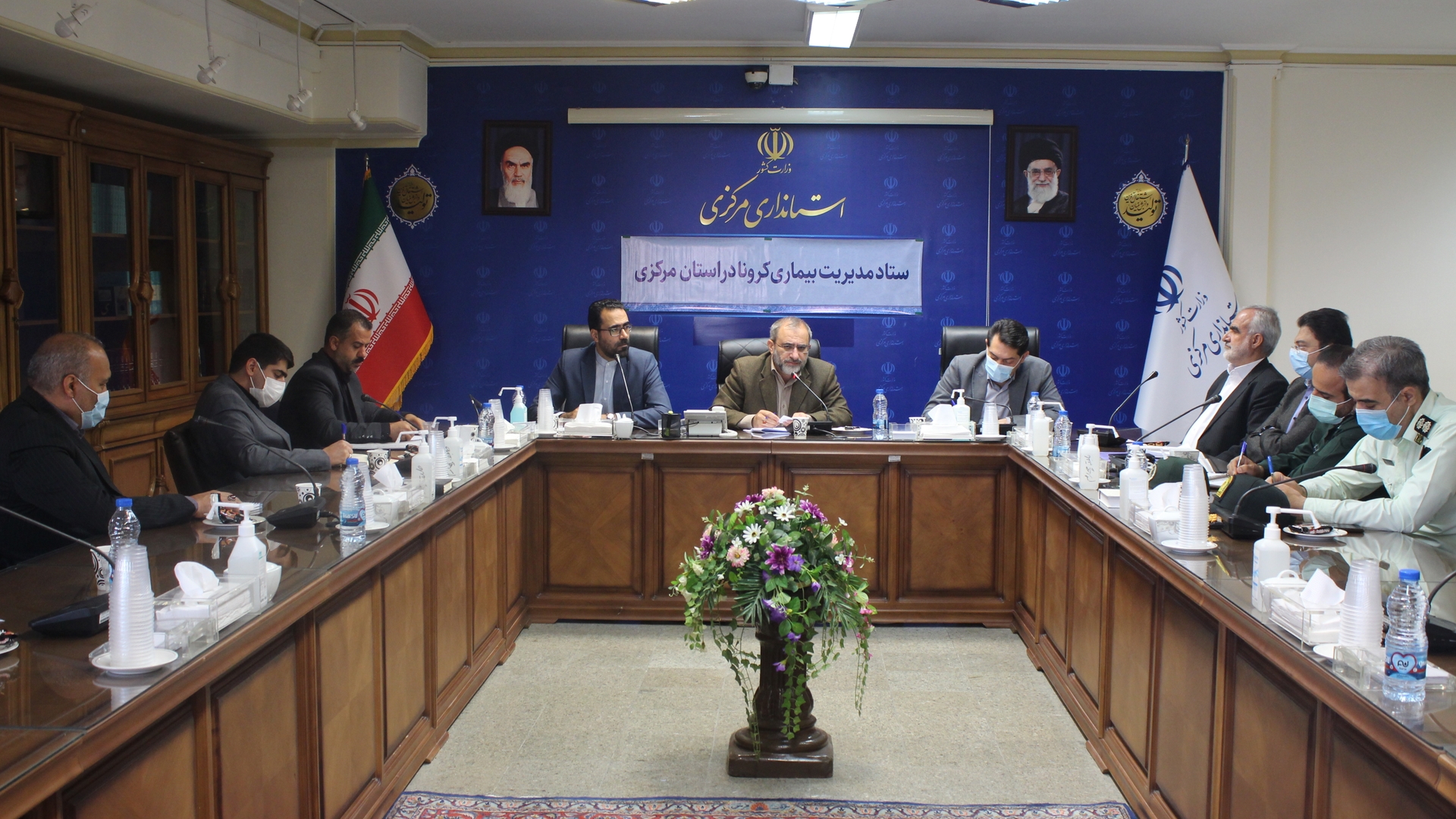 برگزاری جلسه قرارگاه پدافند زیستی استان (یکصد و چهلمین جلسه ستاد مدیریت بیماری کرونا)