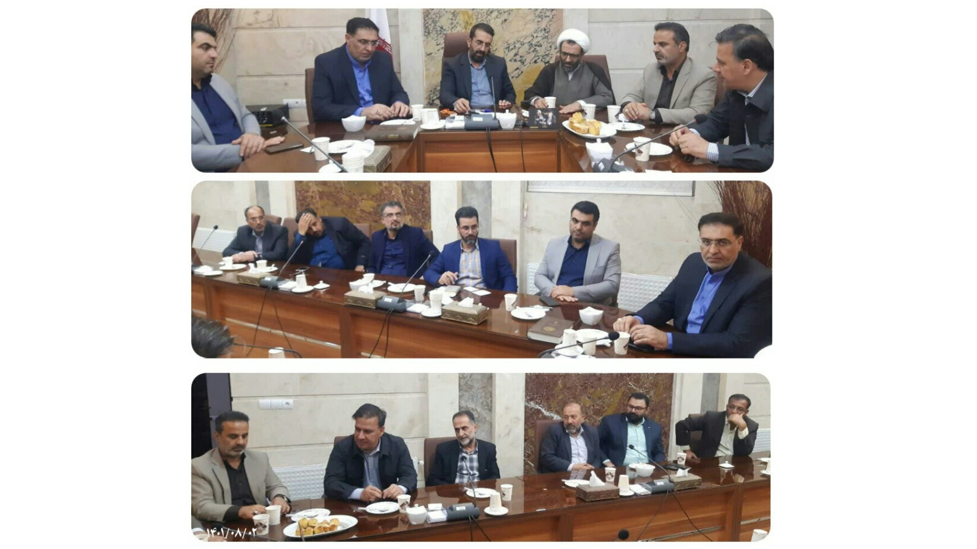 حضور دکتر سلیمی عضو هیات رئیسه مجلس در فرمانداری شهرستان محلات