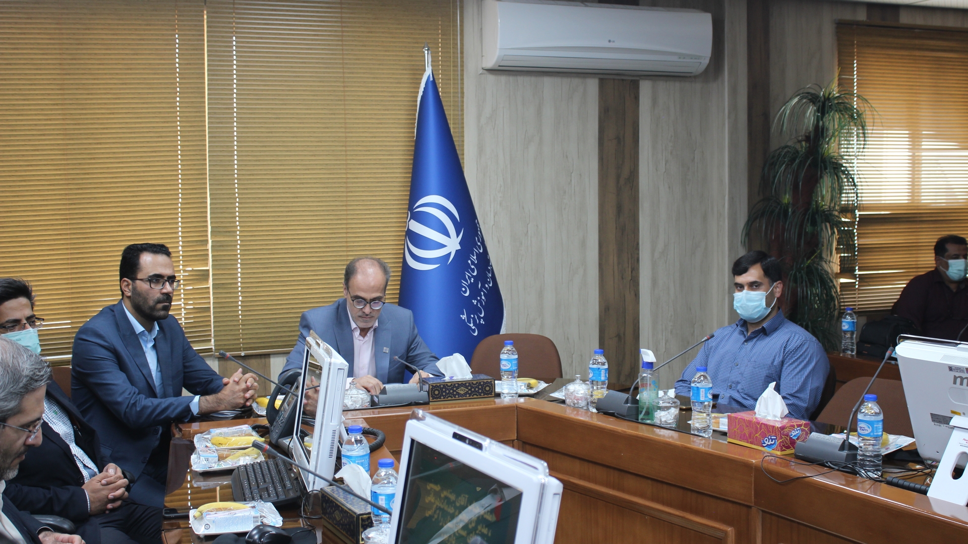 برگزاری مراسم نکوداشت هفته پدافند غیرعامل به صورت همزمان با گرامیداشت هفته بیمه سلامت