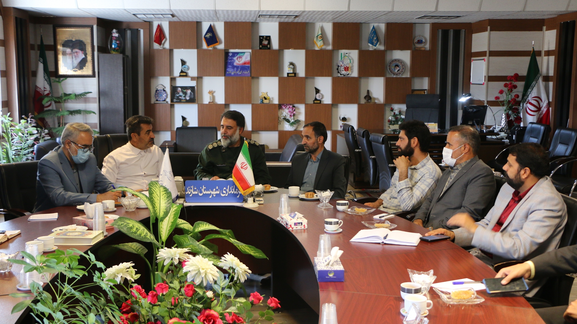 برگزاری جلسه هماهنگی گرامیداشت ۱۳ آبان شهرستان شازند