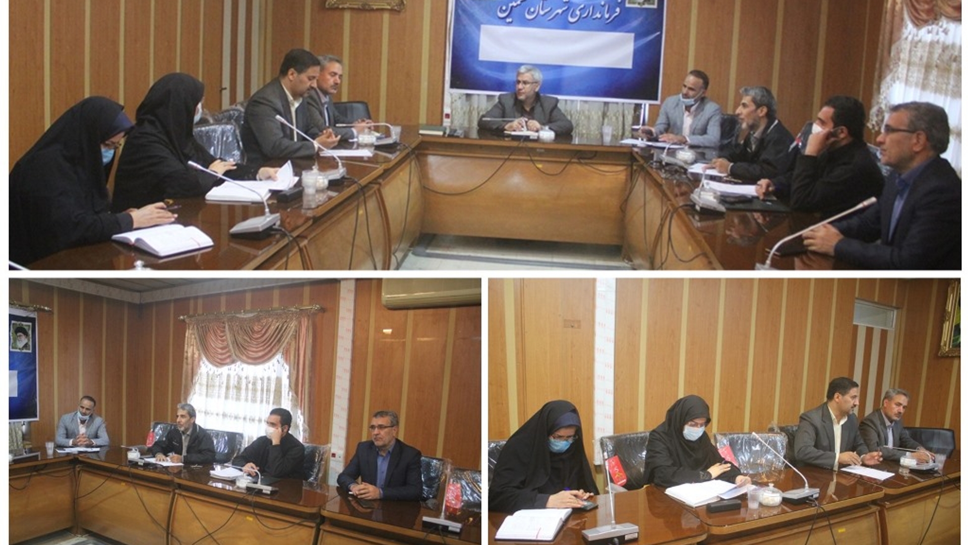 جلسه کمیته ساماندهی کشتارگاه دام شهرستان خمین برگزار شد