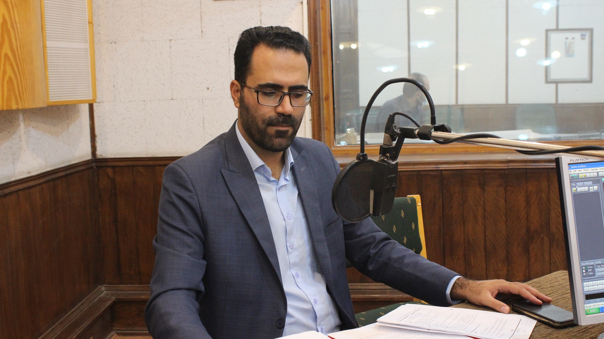 مصاحبه رادیویی مدیرکل پدافند غیرعامل با برنامه نشست هفته از رادیو آفتاب