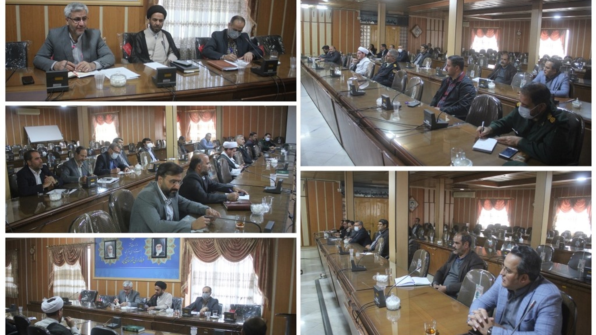 جلسه هماهنگی برگزاری راهپیمایی یوم الله 13 آبان در شهرستان خمین برگزار شد