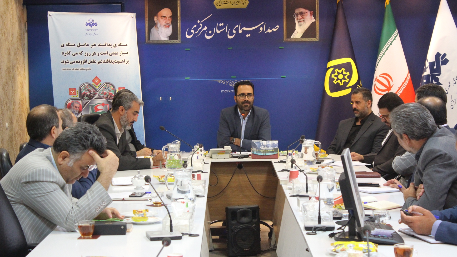 برگزاری دوره آموزشی پدافند غیرعامل در اداره کل صدا و سیمای استان