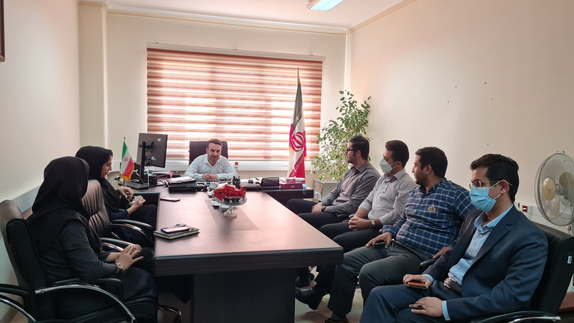 برگزاری جلسه داخلی مدیریت فناوری اطلاعات با موضوع ارائه راهکارهای عملیاتی در حوزه فناوری اطلاعات با رویکرد ایجاد تحول سازمانی