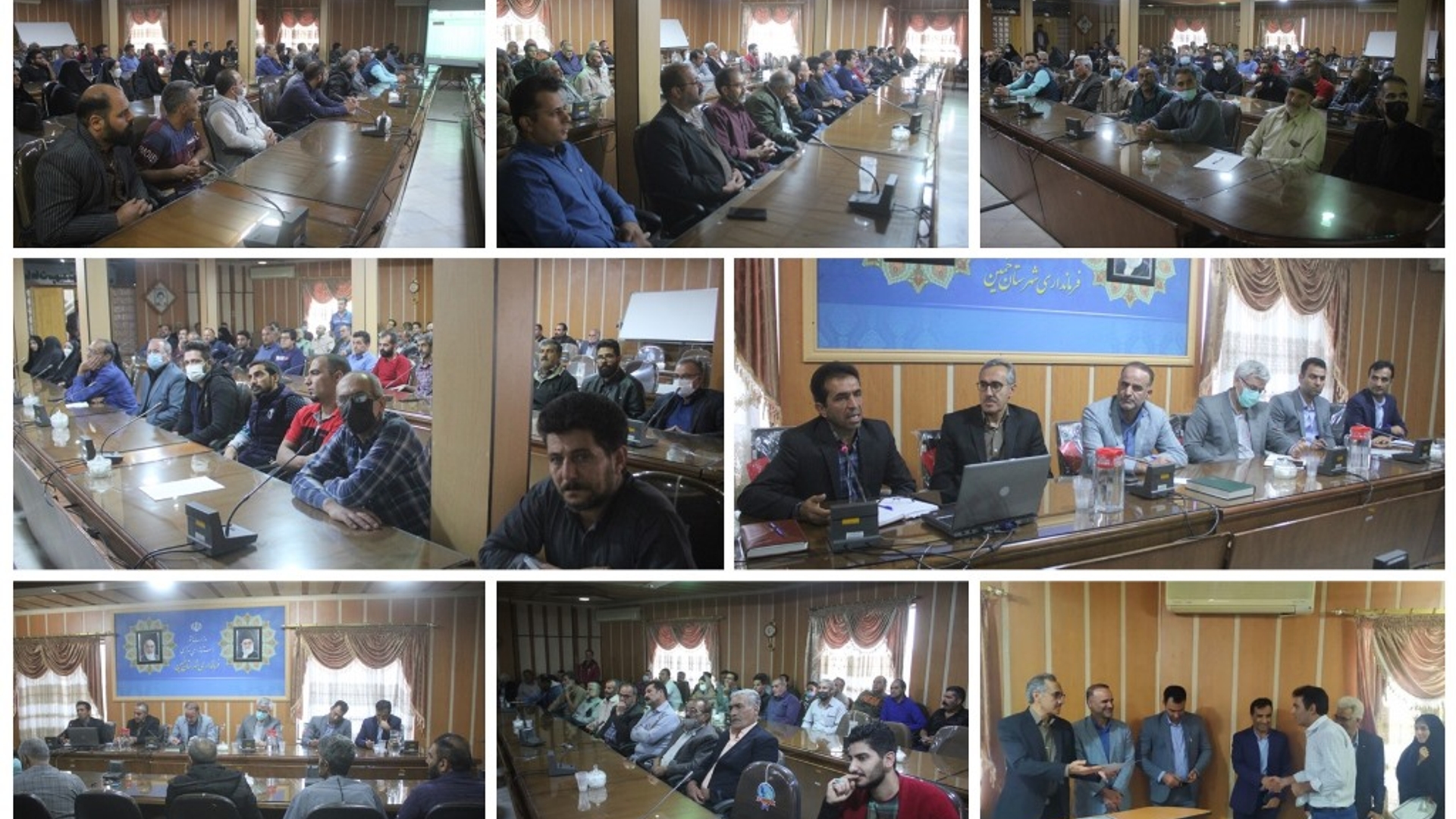 جلسه توجیهی نانوایان شهرستان خمین برگزار شد