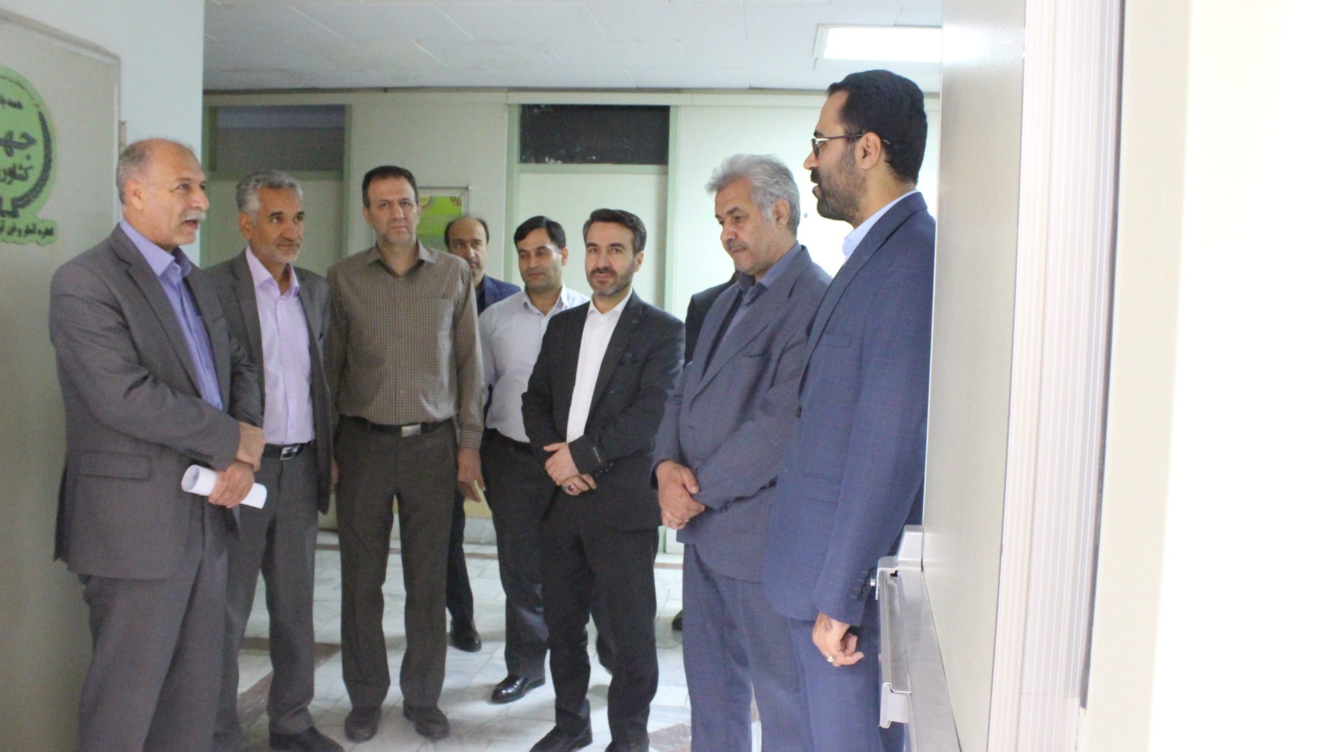 بازدید از اتاق سرور سازمان جهاد کشاورزی استان