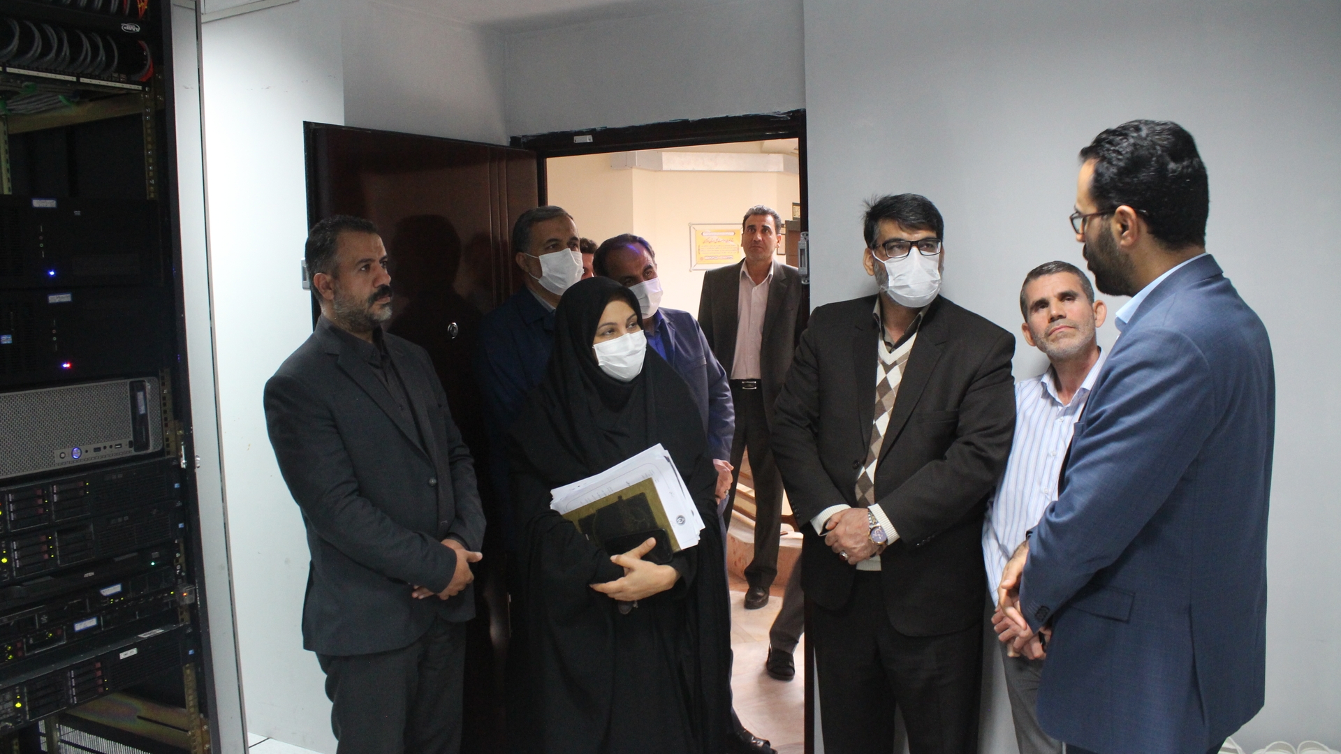 بازدید از اتاق سرور کمیته امداد امام خمینی (ره) استان