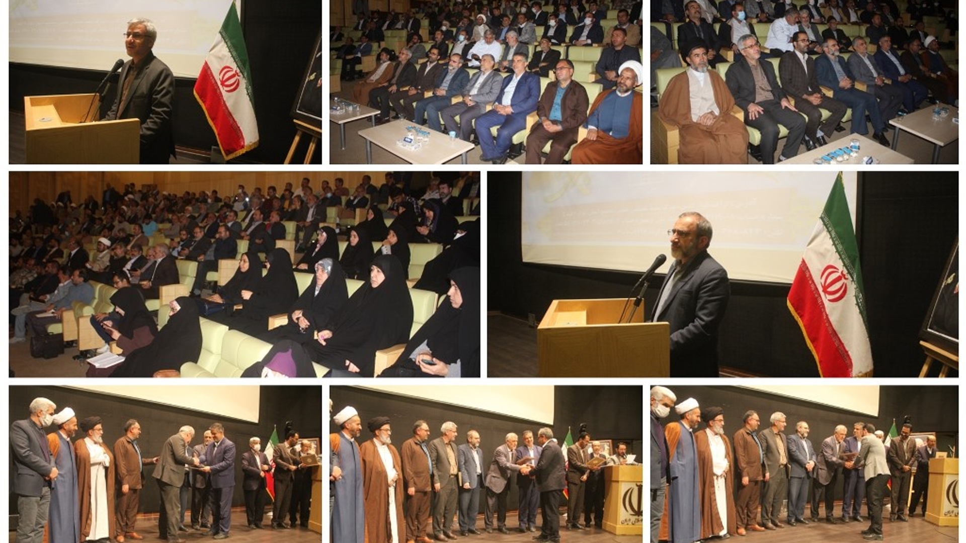 همایش خادمین وموکب داران اربعین حسینی استانهای مرکزی ، قم ولرستان در شهرستان خمین برگزار شد