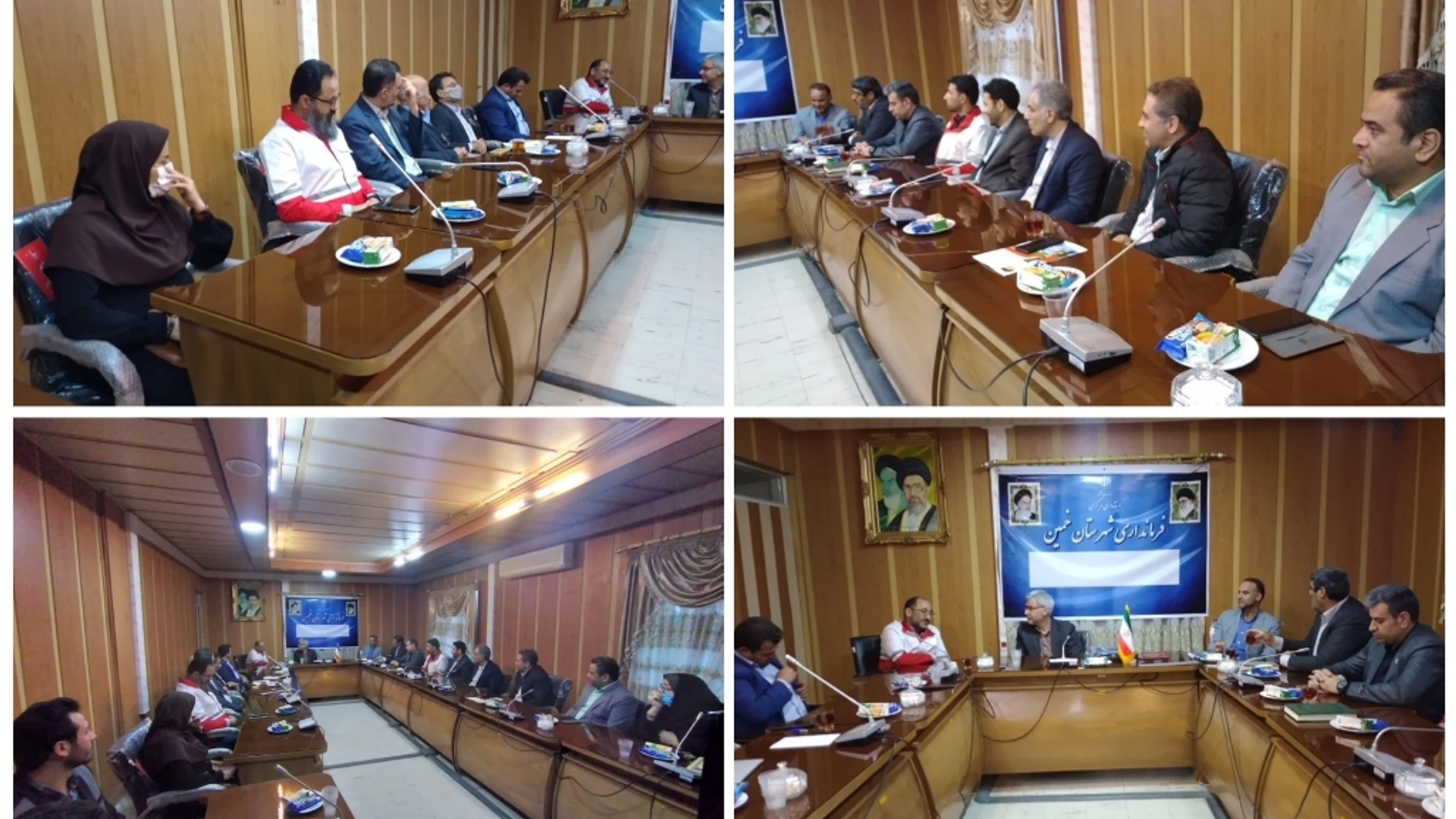 رئیس جدید جمعیت هلال احمر شهرستان خمین معرفی شد