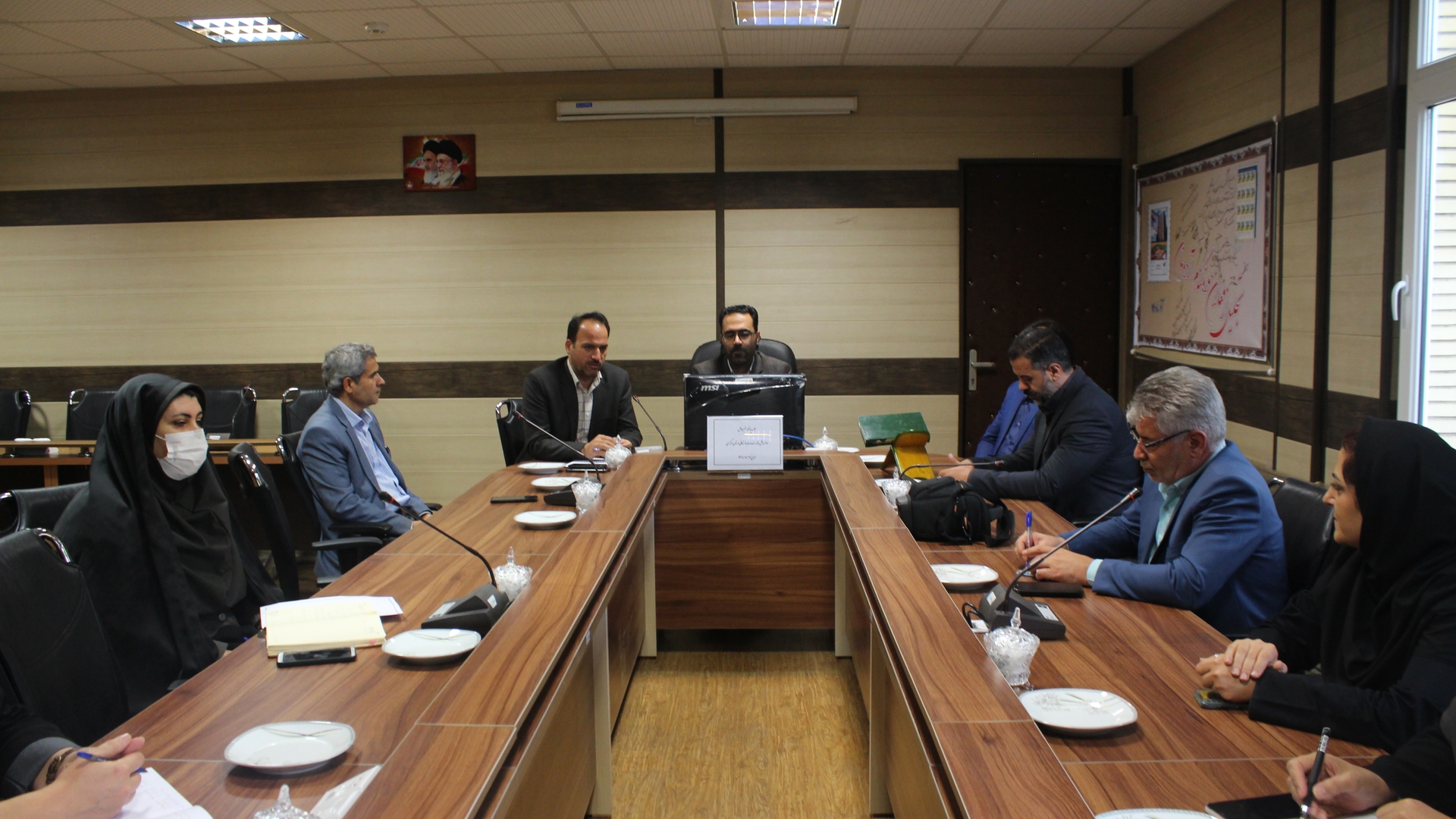 برگزاری جلسه بامدیرکل غله و خدمات بازرگانی استان