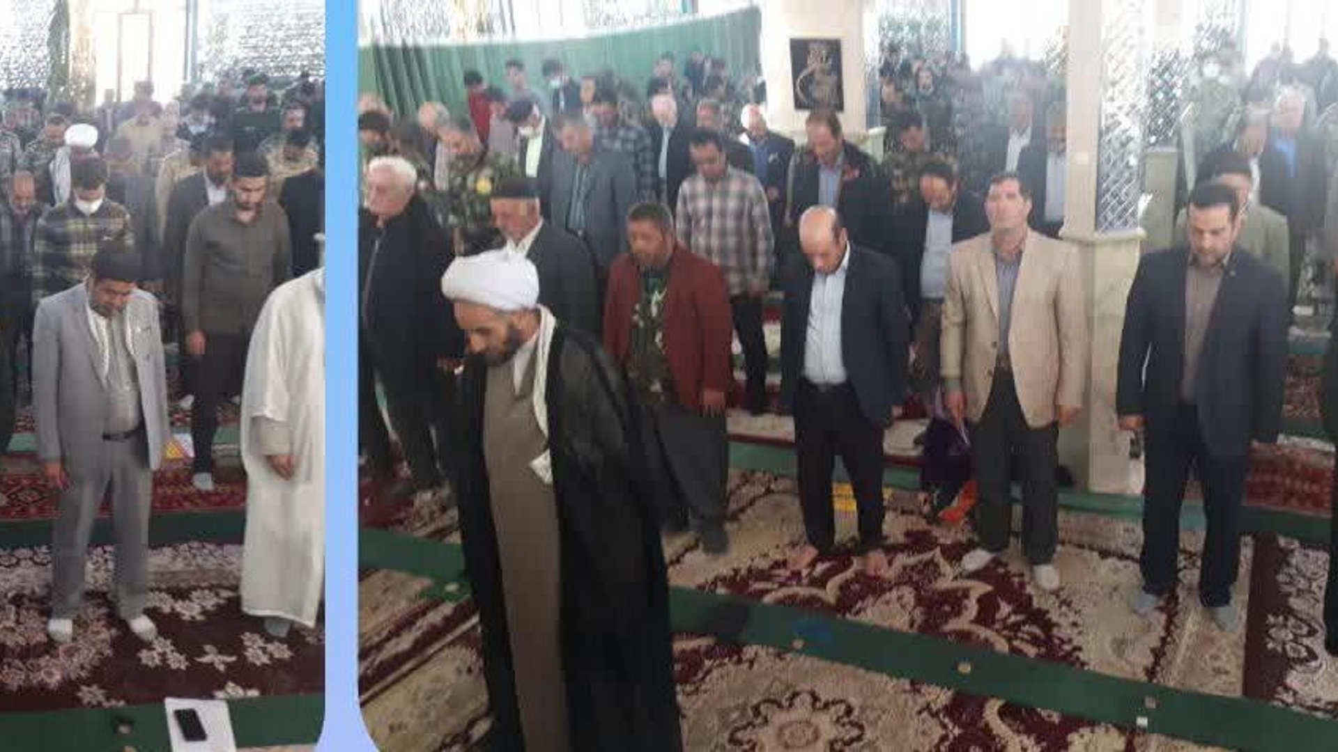 .حضور فرماندار در نماز عبادی و سیاسی جمعه