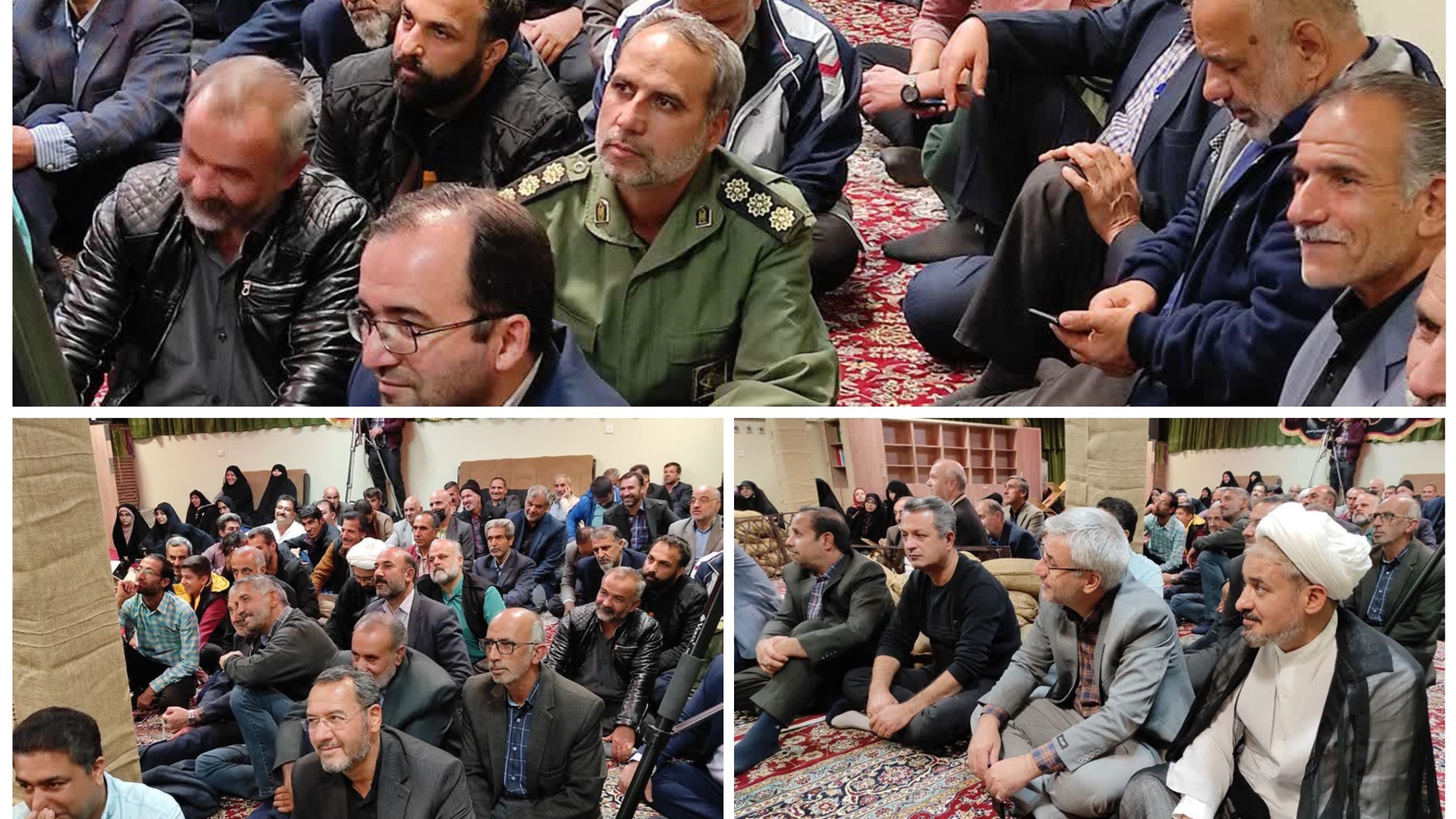 آئین تجلیل از خادمین موکب بیت الزهرا (س) خمین برگزار شد