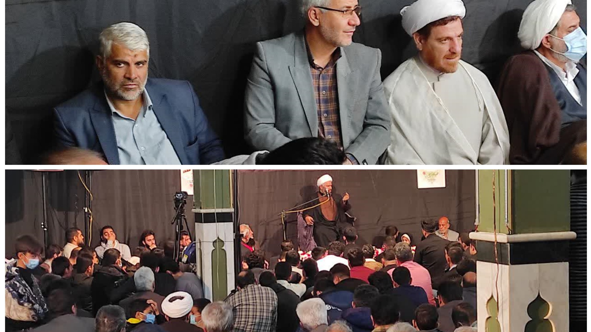 مراسم عزاداری حضرت فاطمه معصومه (س) در شهرستان خمین برگزار شد