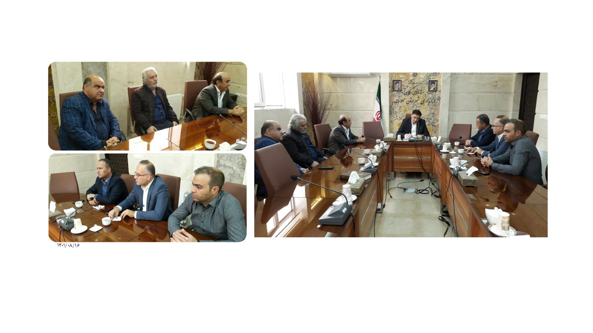 مهندس ساعدی سرپرست فرمانداری شهرستان محلات بررسی مشکلات معادن را در دستور کار قرار داد.