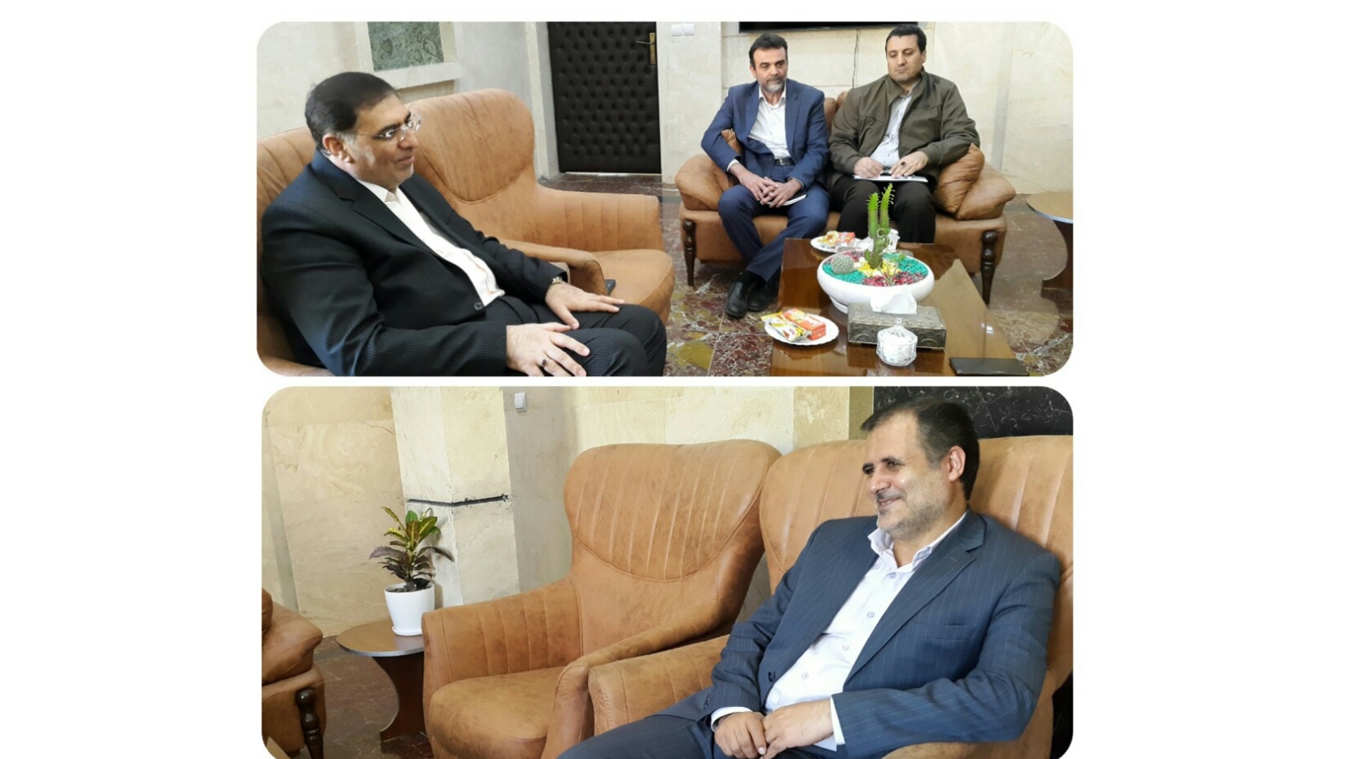 دیدار مدیرعامل شرکت آب منطقه ای استان مرکزی با سرپرست فرمانداری شهرستان محلات