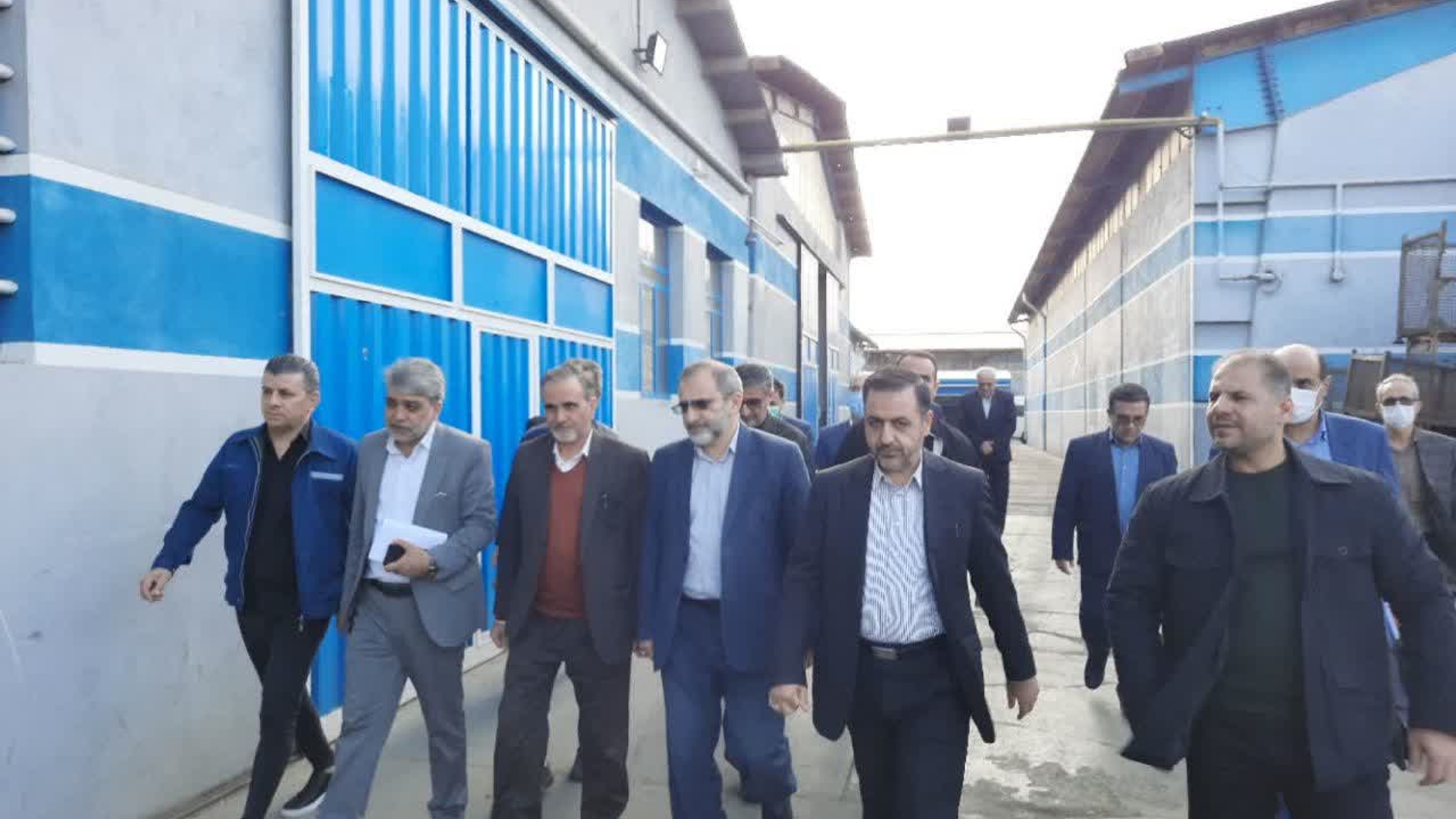بازدید استاندار مرکزی  از واحدهای صنعتی اراک