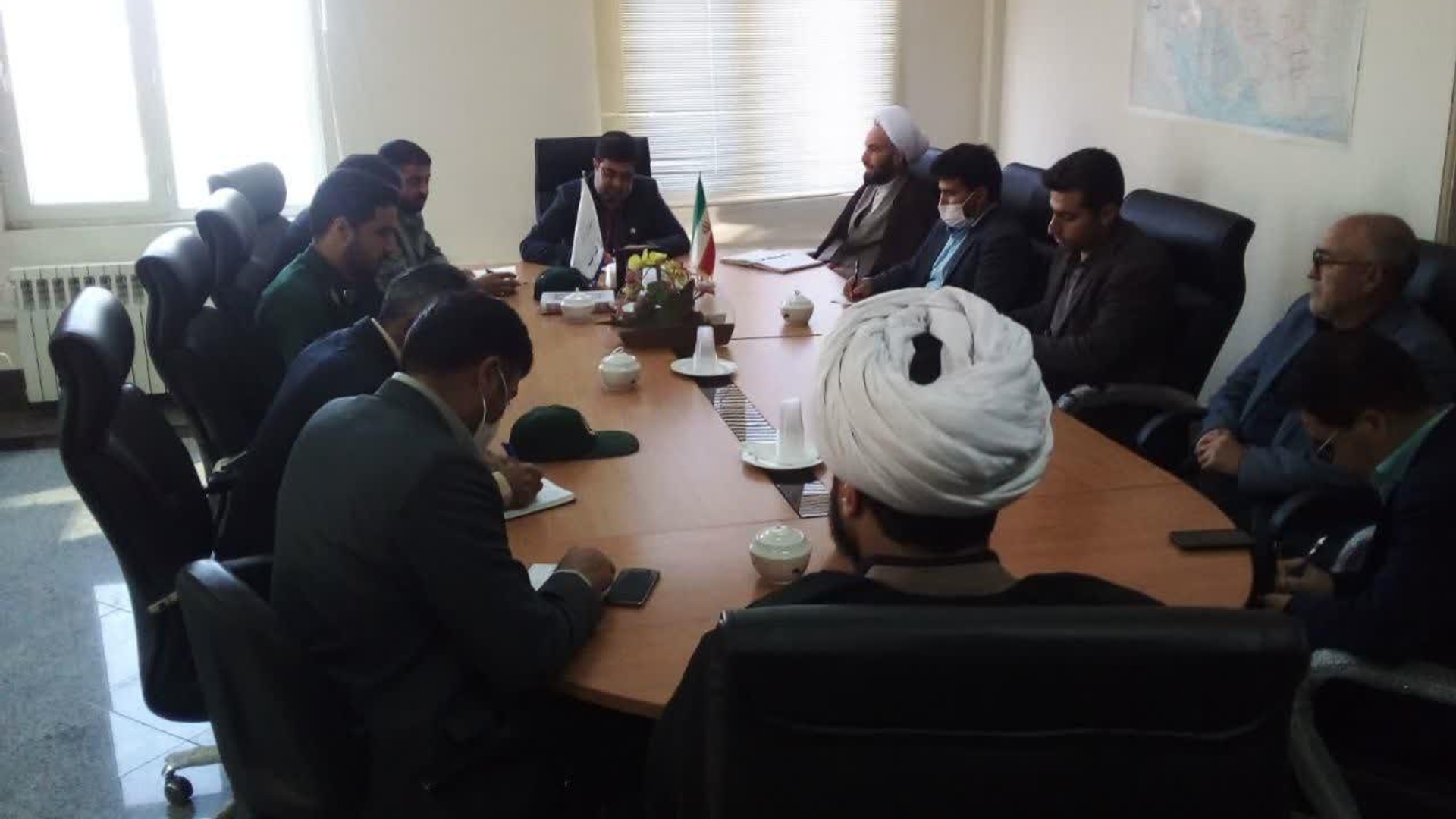 جلسه هماهنگی برگزاری یادواره شهدای خنداب