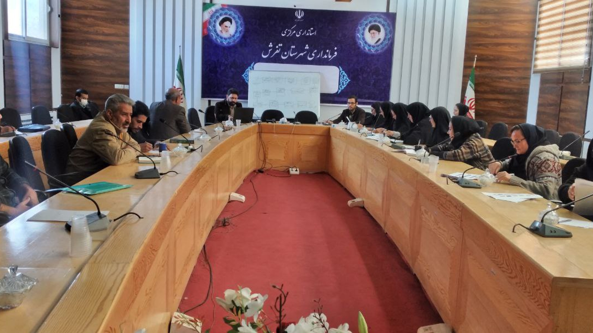 برگزاری چهل و نهمین کارگاه آموزشی ویژه دهیاران شهرستان تفرش