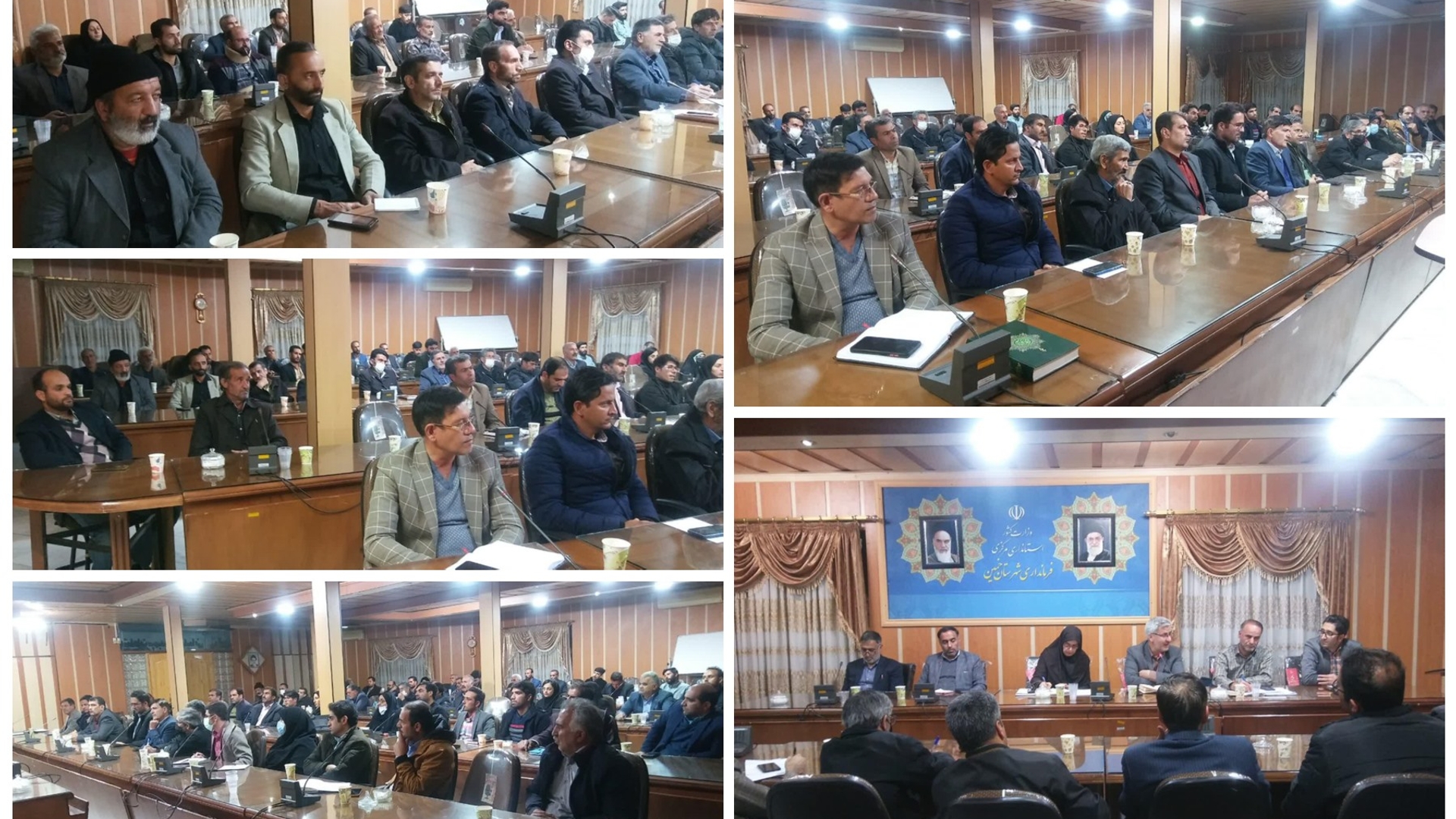 جلسه هماهنگی تعیین تکلیف پروژه های عمرانی حوزه بهداشت و درمان شهرستان خمین برگزار شد