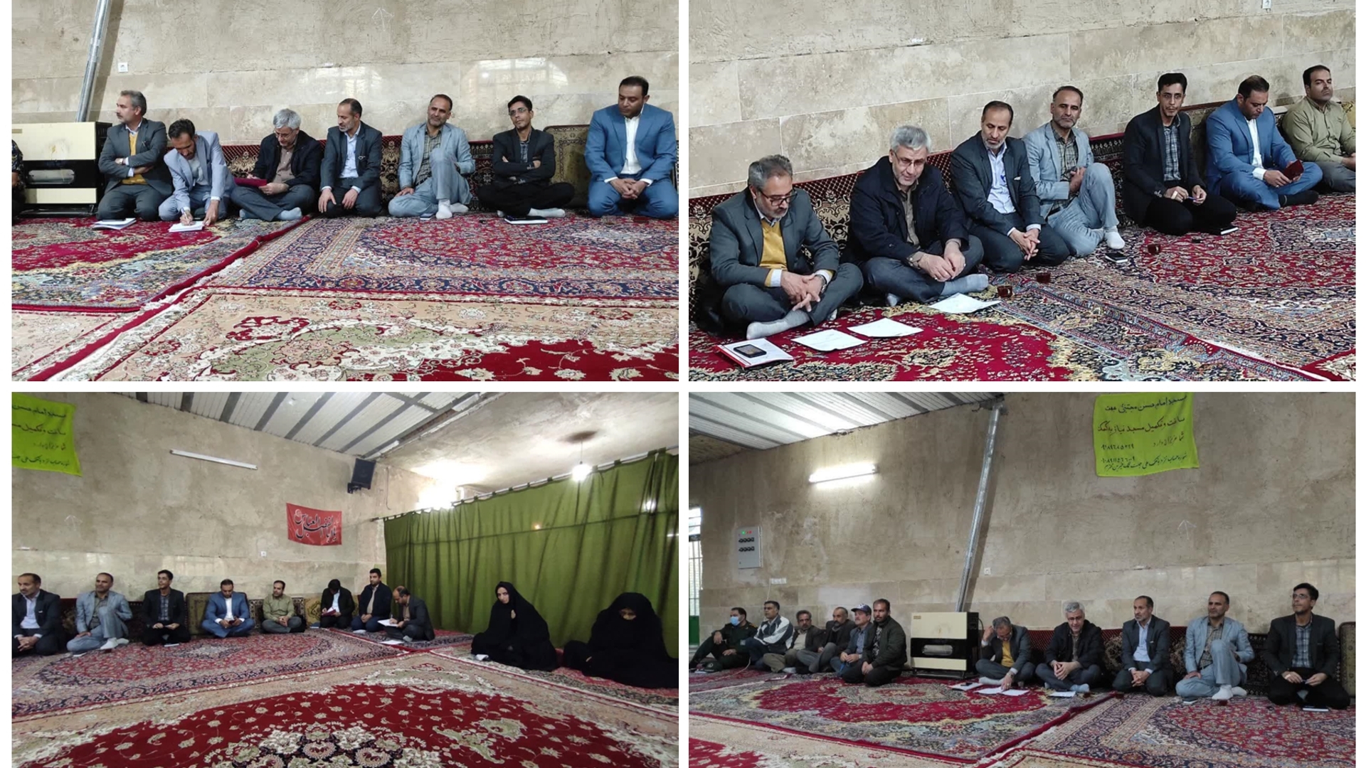 جلسه بررسی مسائل و مشکلات محله عباس آباد خمین برگزار شد