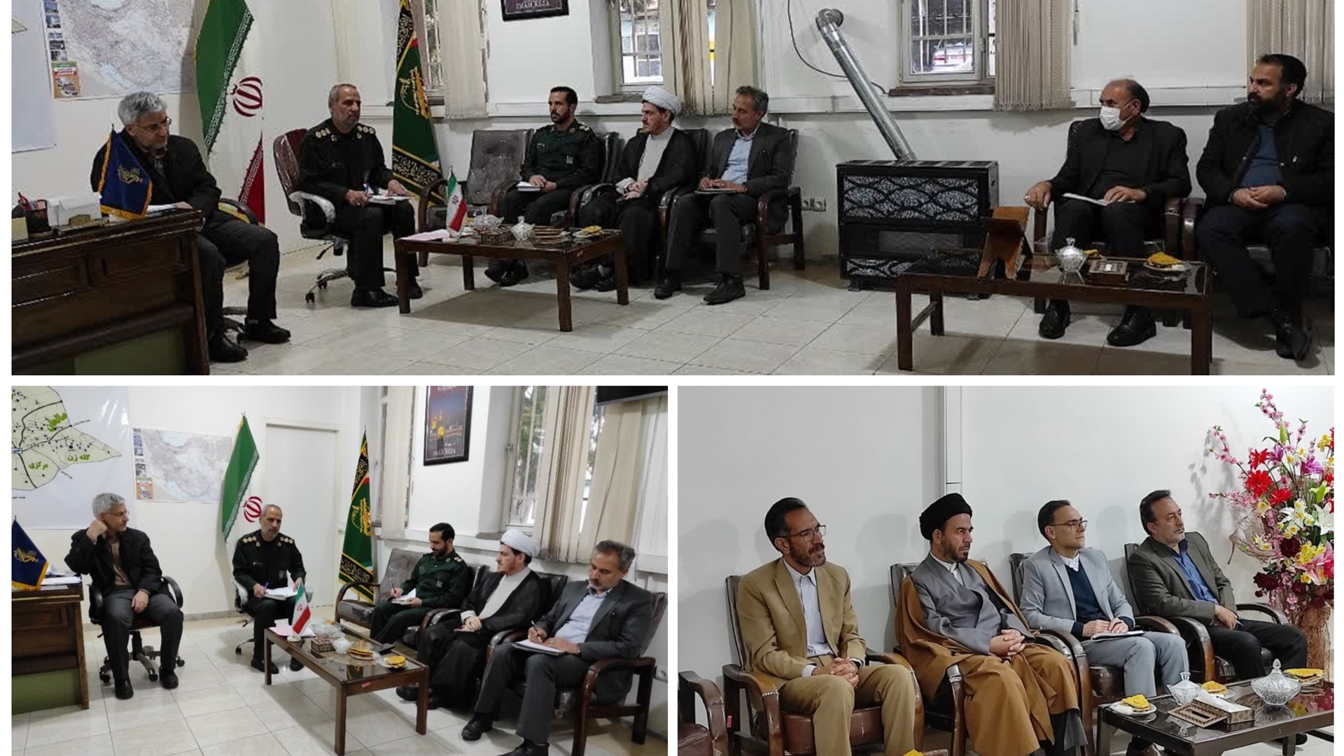 جلسه هماهنگی گرامیداشت هفته بسیج در شهرستان خمین برگزار شد