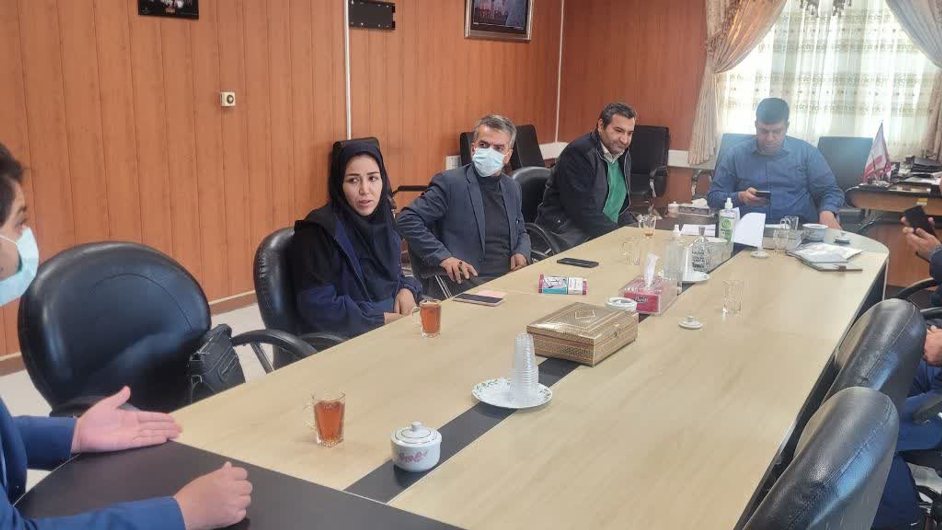 جلسه مشکلات روستای عقیل آباد