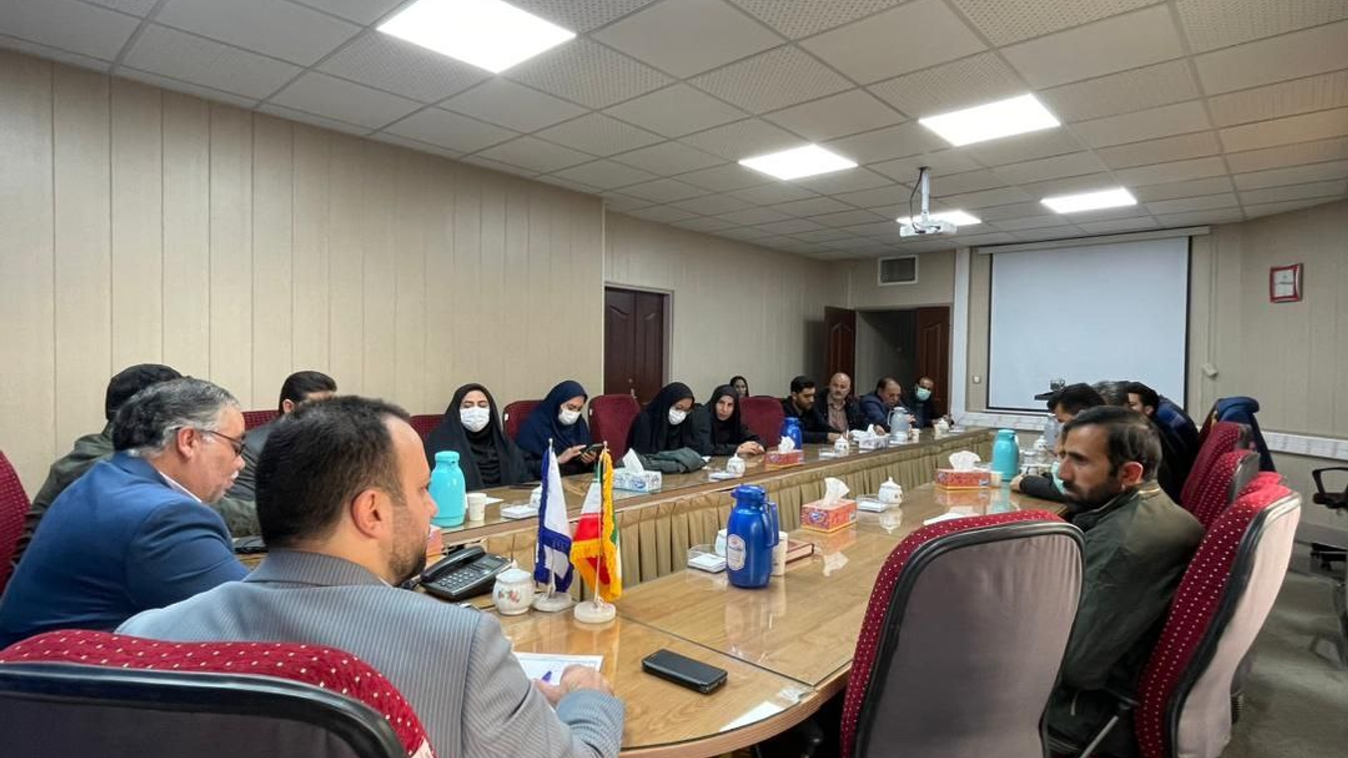 برگزاری چهاردهمین جلسه رصد و پایش پروژه های عمرانی روستاهای بخش مرکزی کمیجان