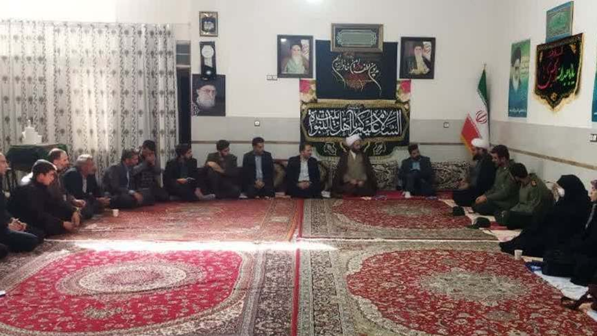 دیدار فرماندار خنداب با جمعی از بسیجیان شهرستان