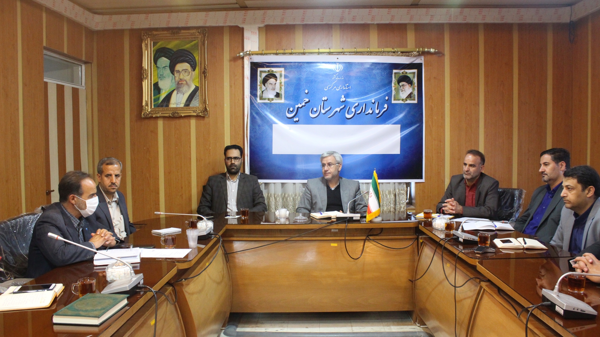 جلسه کمیته ایمنی آب شهرستان خمین