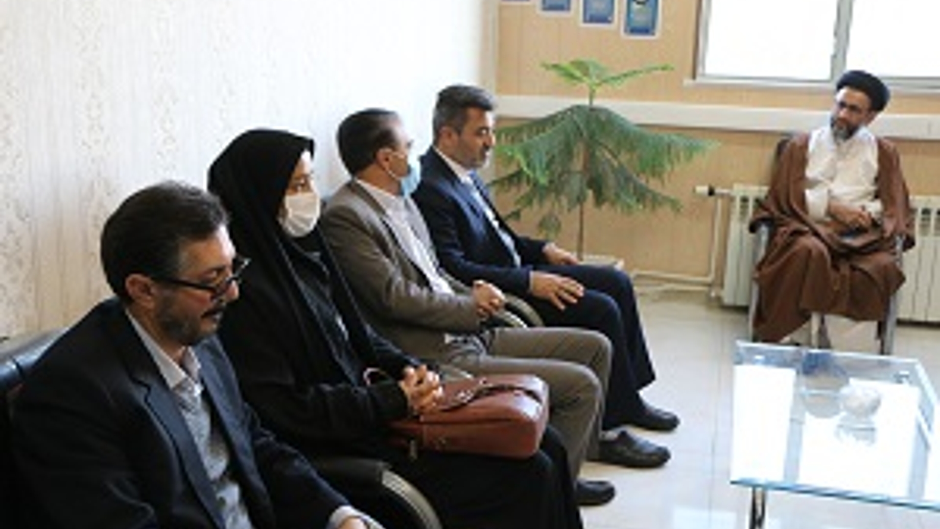 دیدار فرماندار شهرستان شازند با فرمانده ناحیه مقاومت بسیج شهرستان