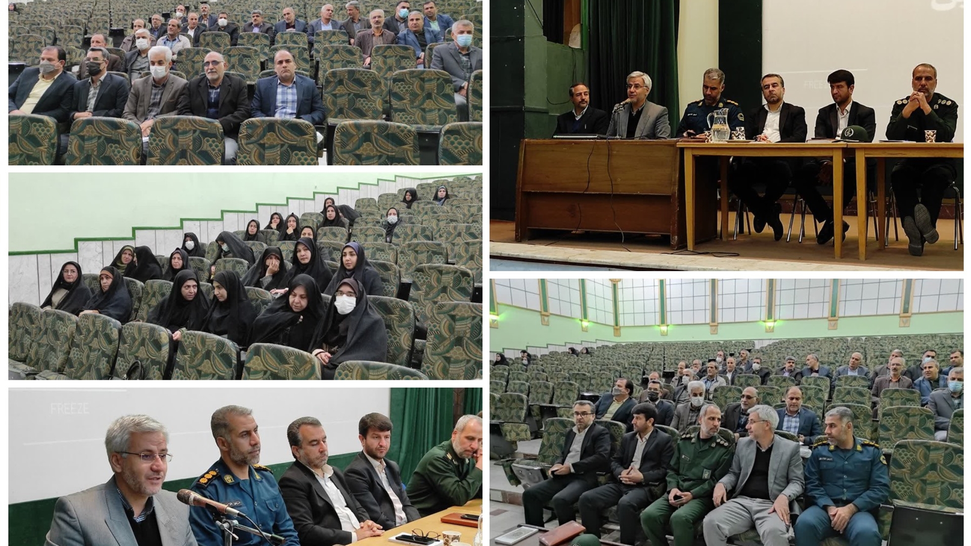 نشست مدیران مدارس با فرماندار و اعضای شورای تامین شهرستان خمین برگزار شد