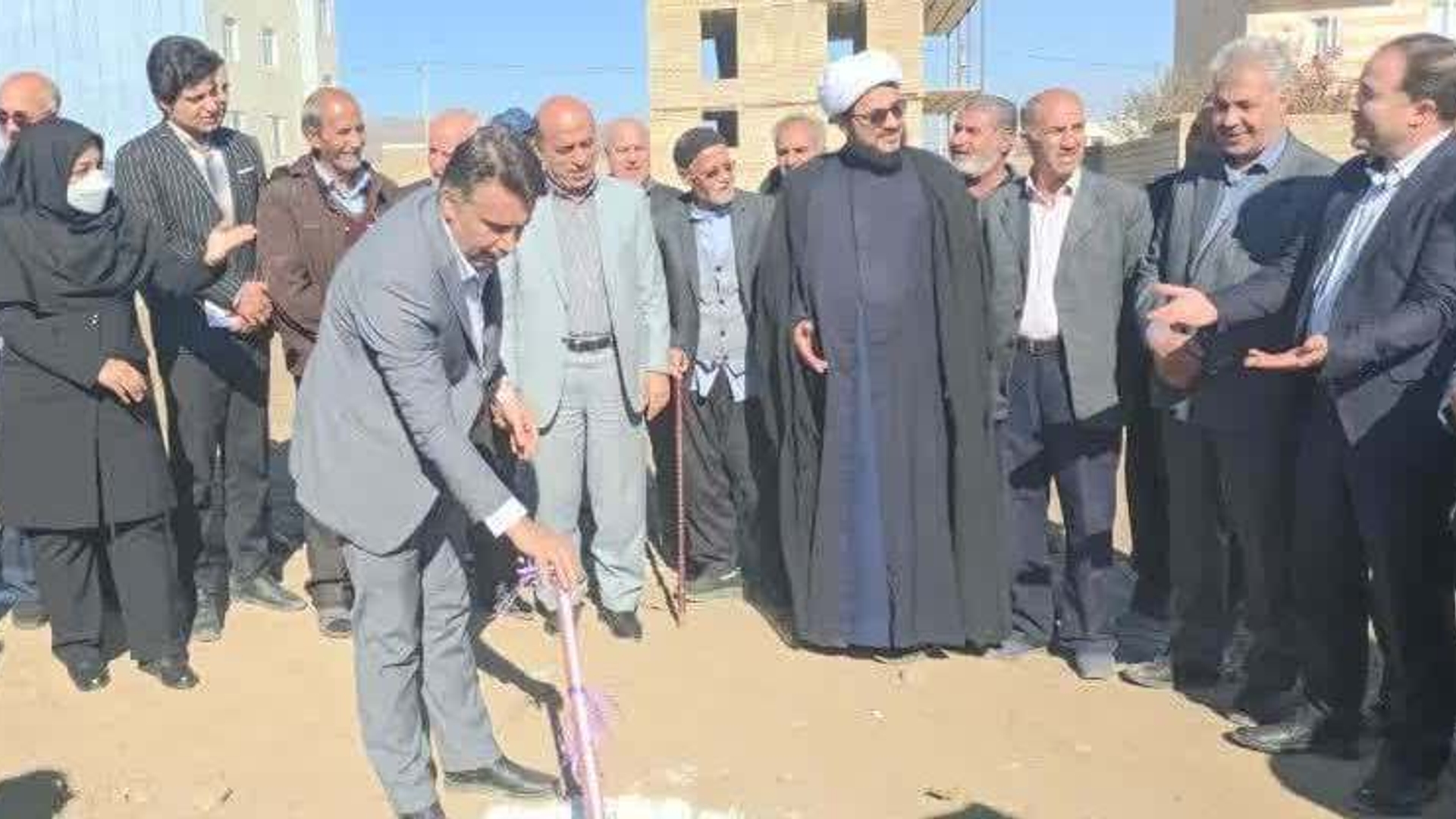 آغاز عملیات ساخت مرکز خدمات جامع سلامت آقداش