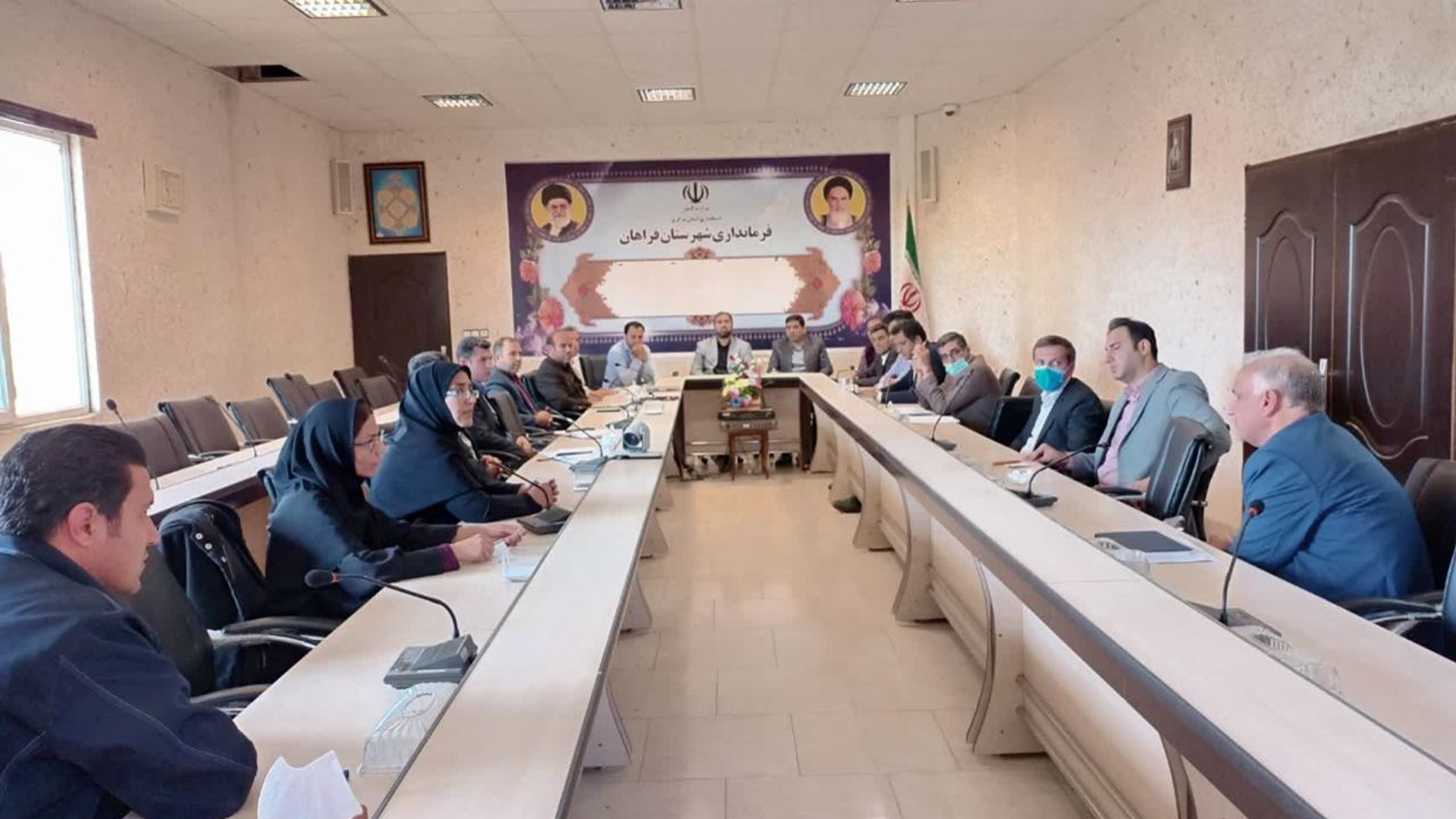 🔸جلسه ی کارگروه اشتغال شهرستان فراهان