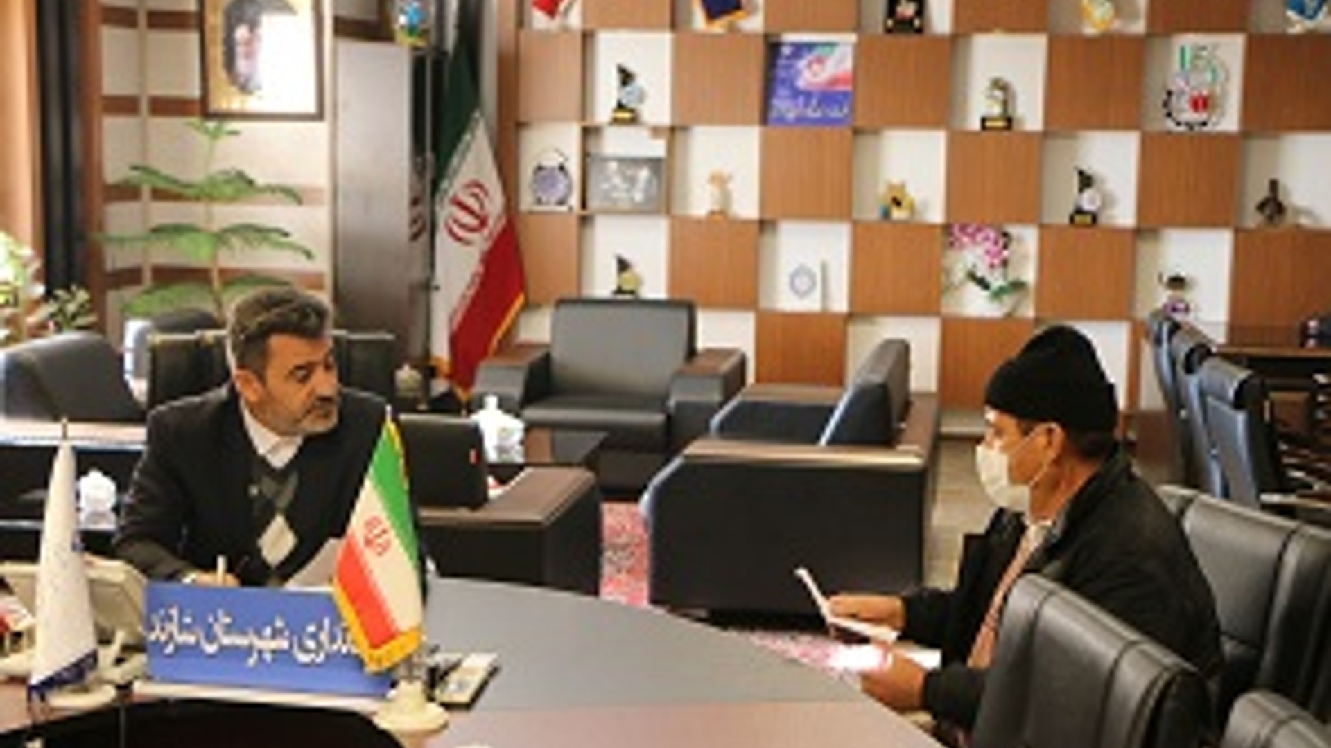 برگزاری ملاقات مردمی دکتر یحیی رمضانی فرماندار شهرستان شازند