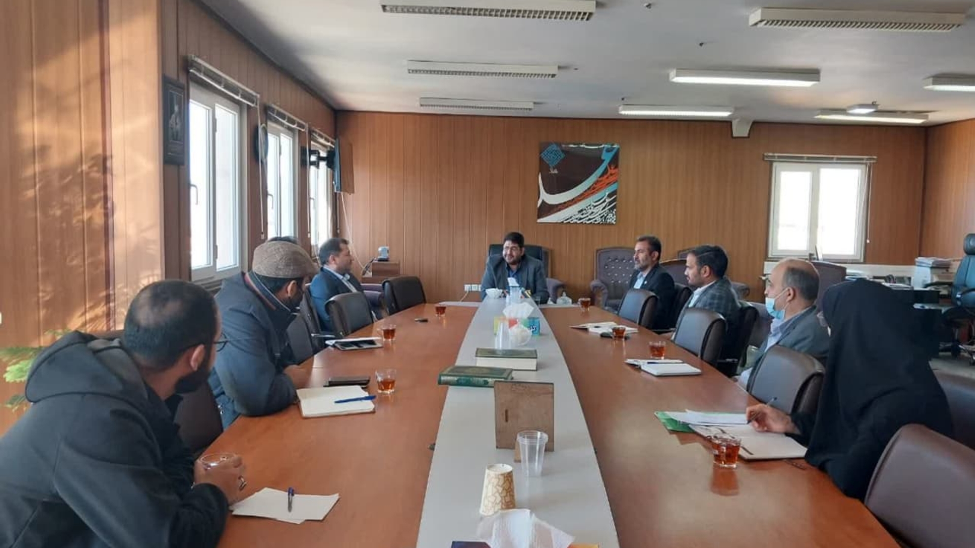 جلسه کمیسیون دانشجویی شهرستان به ریاست محمدرضا رضایی فرماندار تفرش و سایر اعضا برگزار و تصمیمات لازم  و سایر موضوعات اتخاذ شد.