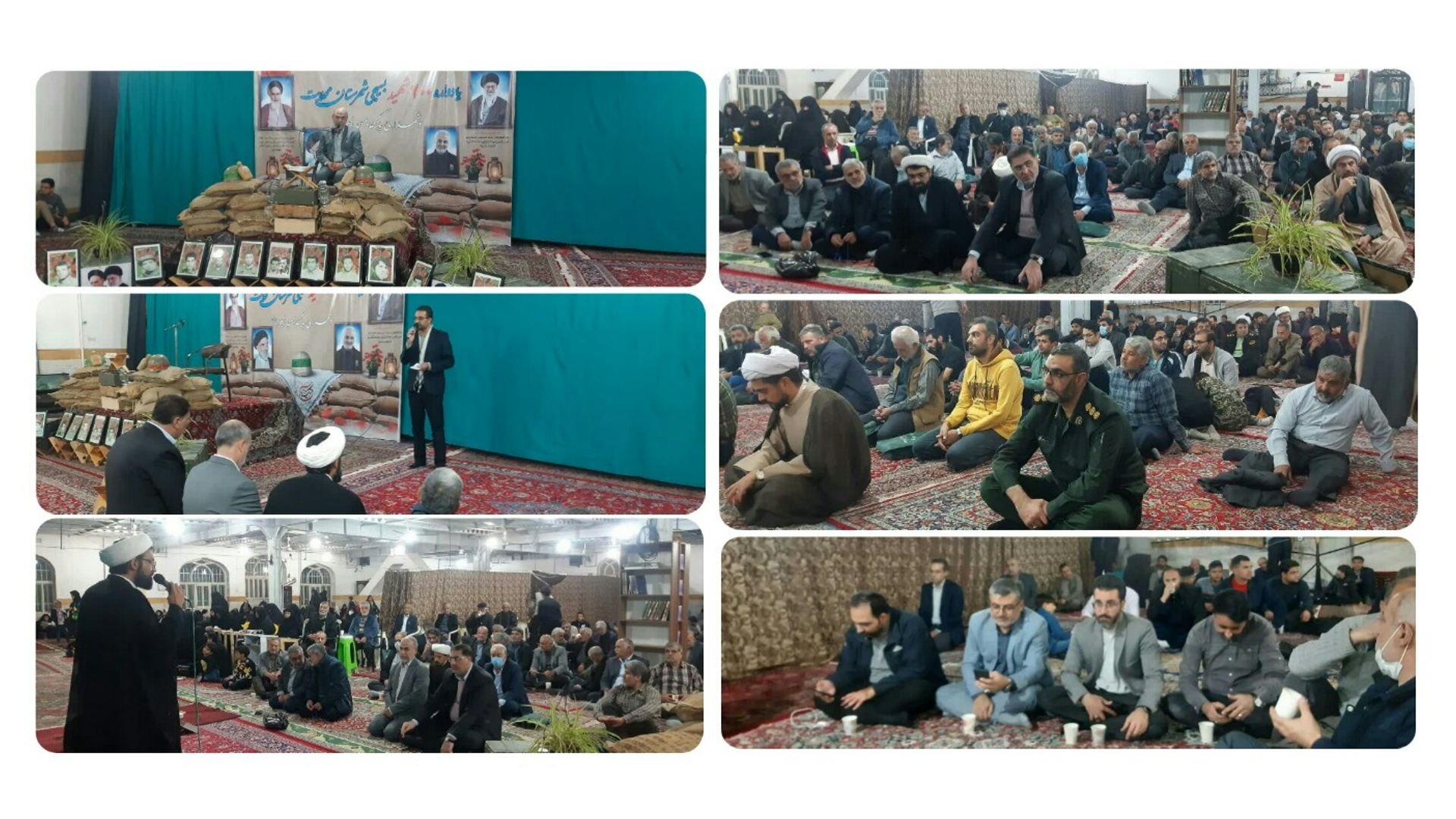 یادواره دویست شهید بسیجی شهرستان محلات