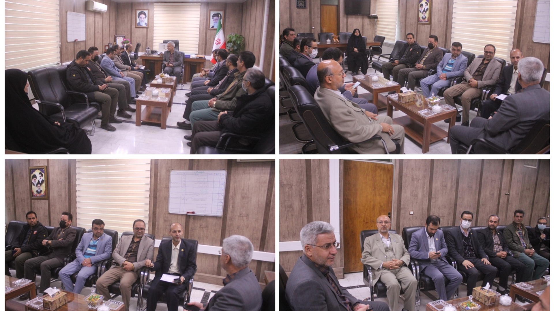 نشست سرپرست و معاونین دانشگاه های پیام نور استان و شهرستان با فرماندار خمین برگزار شد