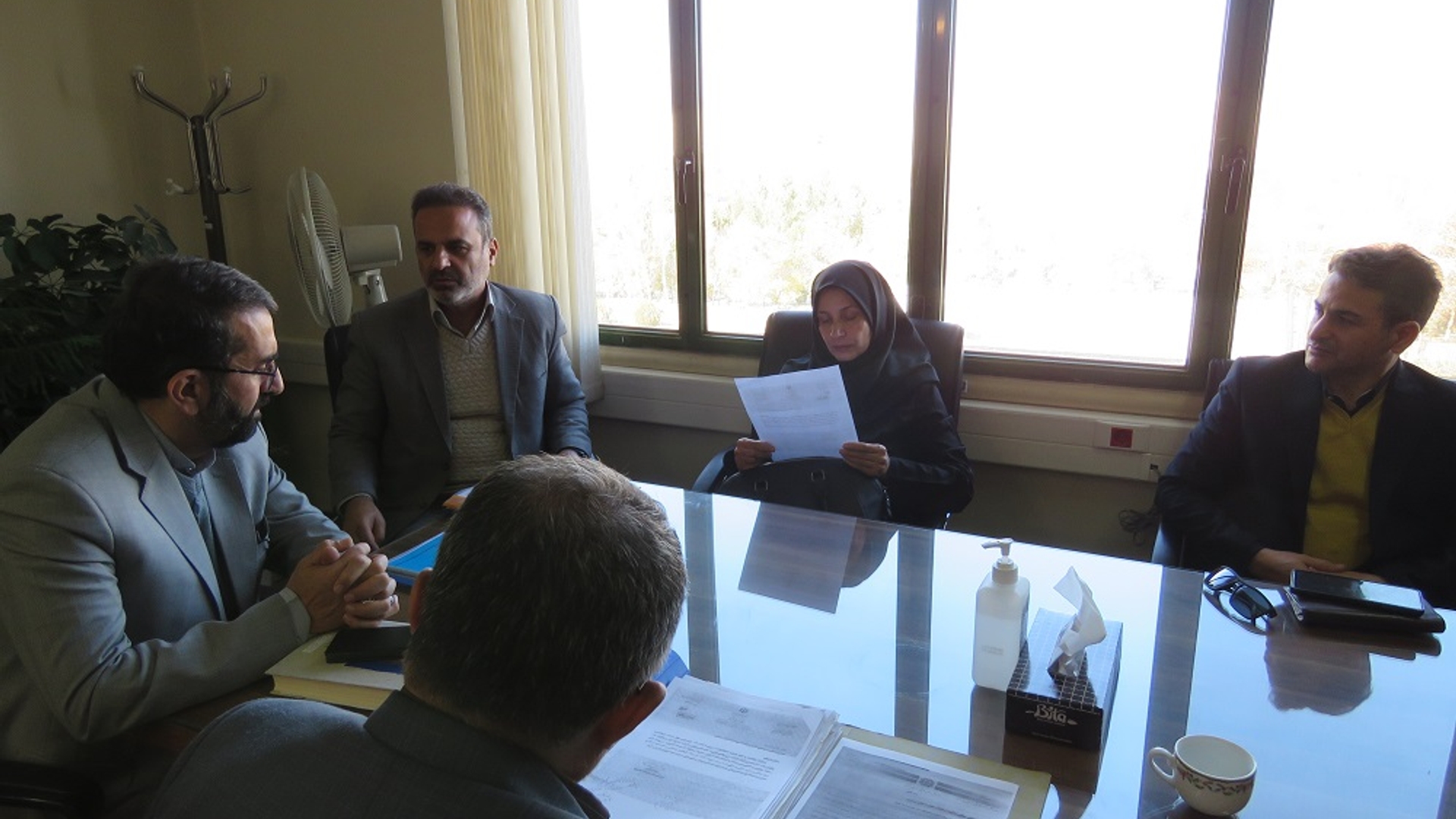 برگزاری جلسه با مدیرکل تقسیمات کشوری وزارت کشور