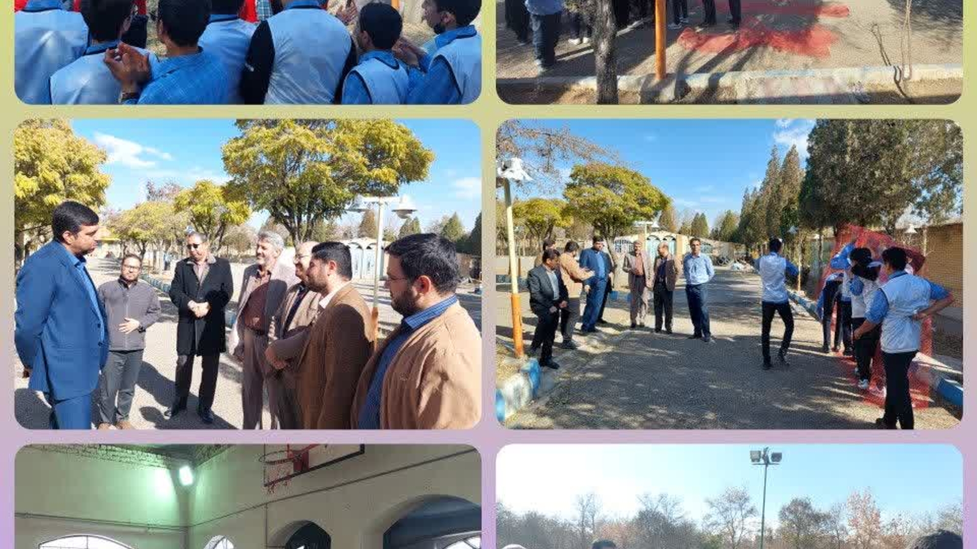 بازدید دکتر هادی از اولین دوره بازیهای تاما