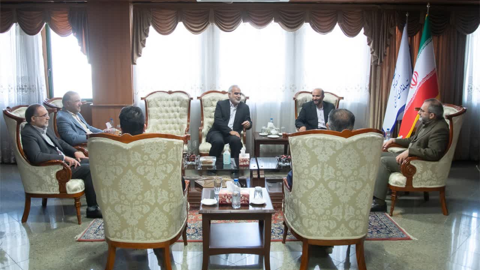 دیدار معاون وزیر آموزش و پرورش و رئیس سازمان نوسازی توسعه و تجهیز مدارس کشور با استاندار مرکزی