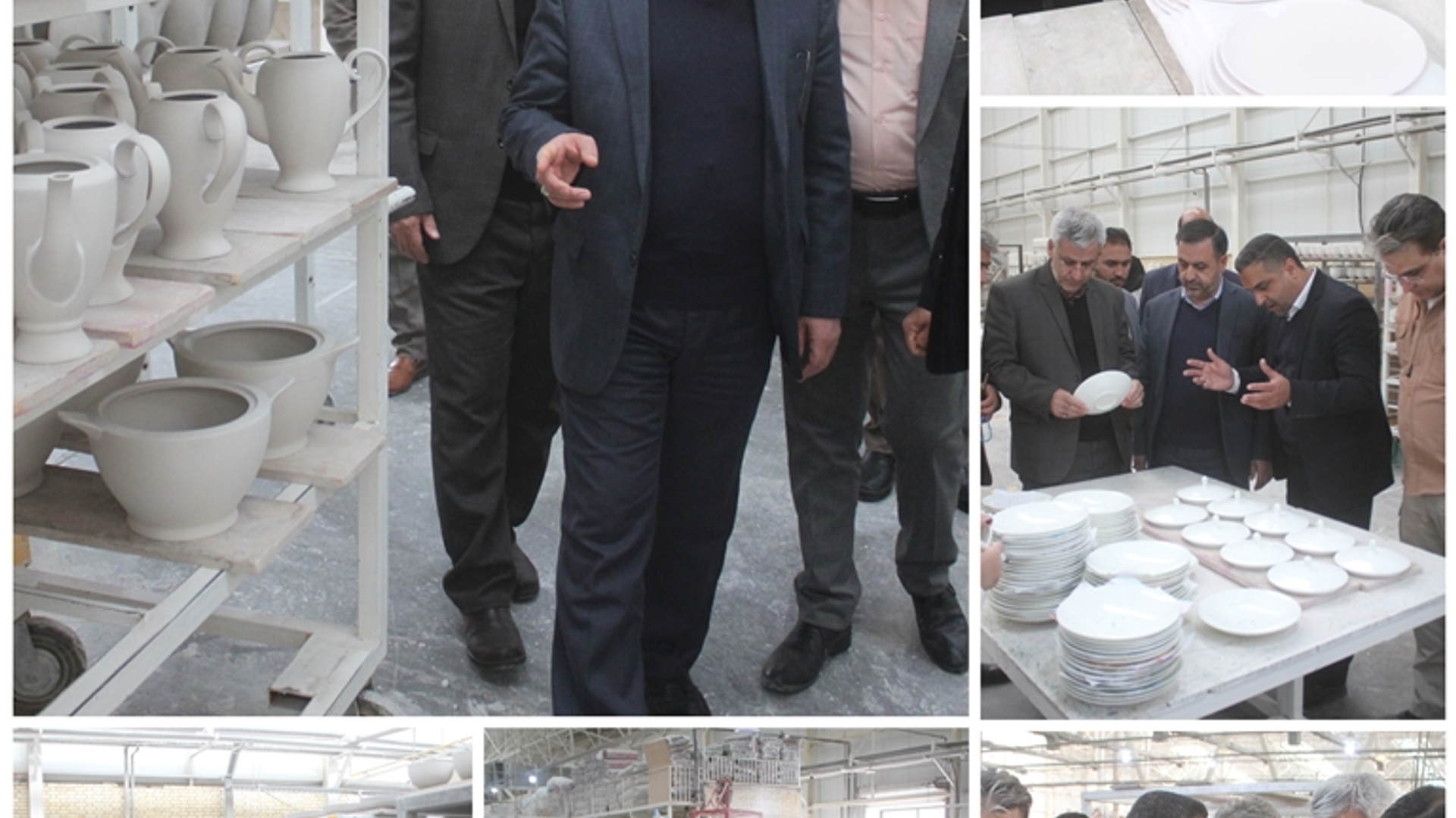 معاون استاندار از شرکت ویستا اعتماد ایرانیان خمین بازدید کرد