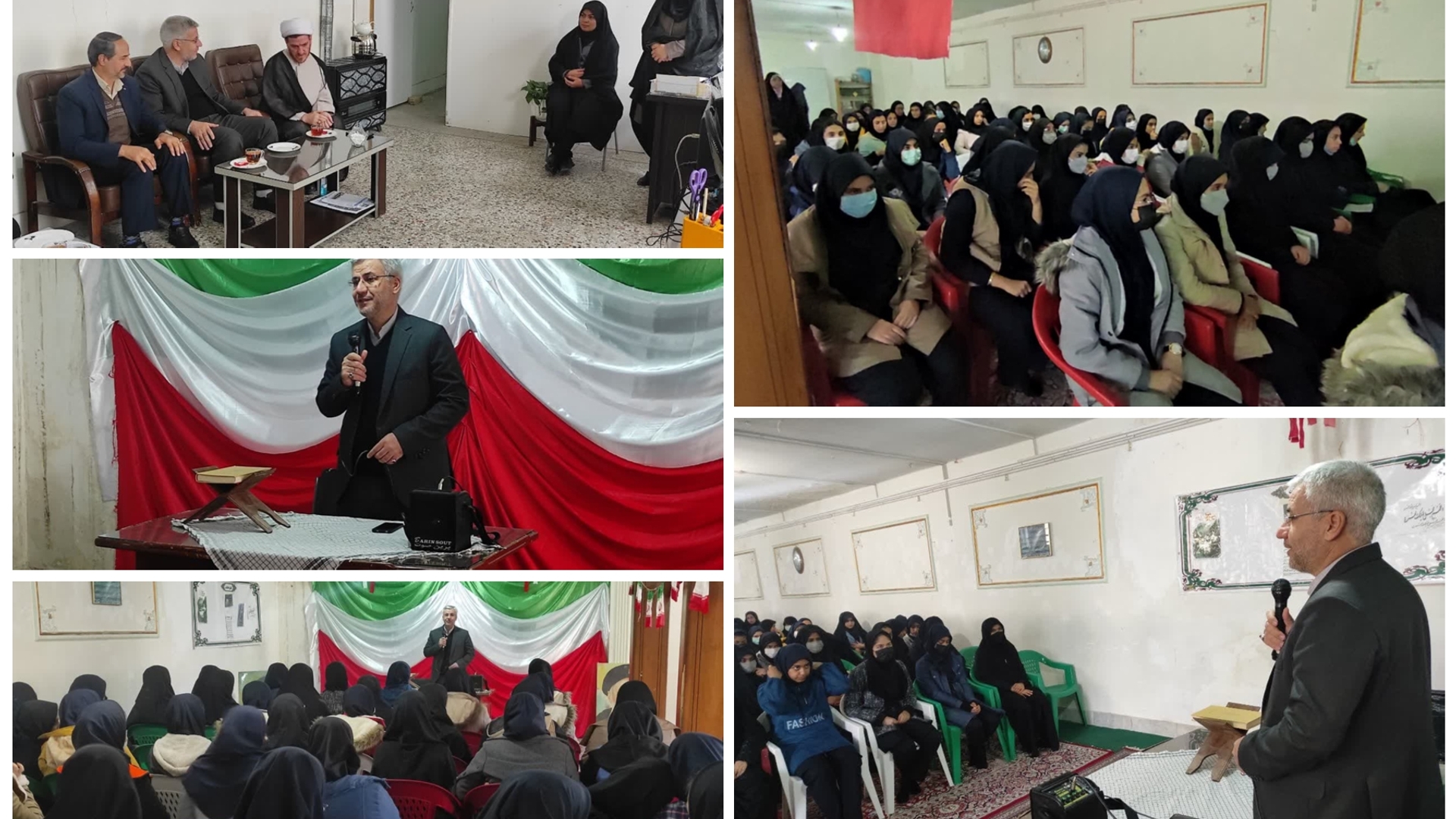 نشست بصیرتی جهاد تبیین در مدرسه متوسطه دوم دخترانه صدرا خمین برگزار شد