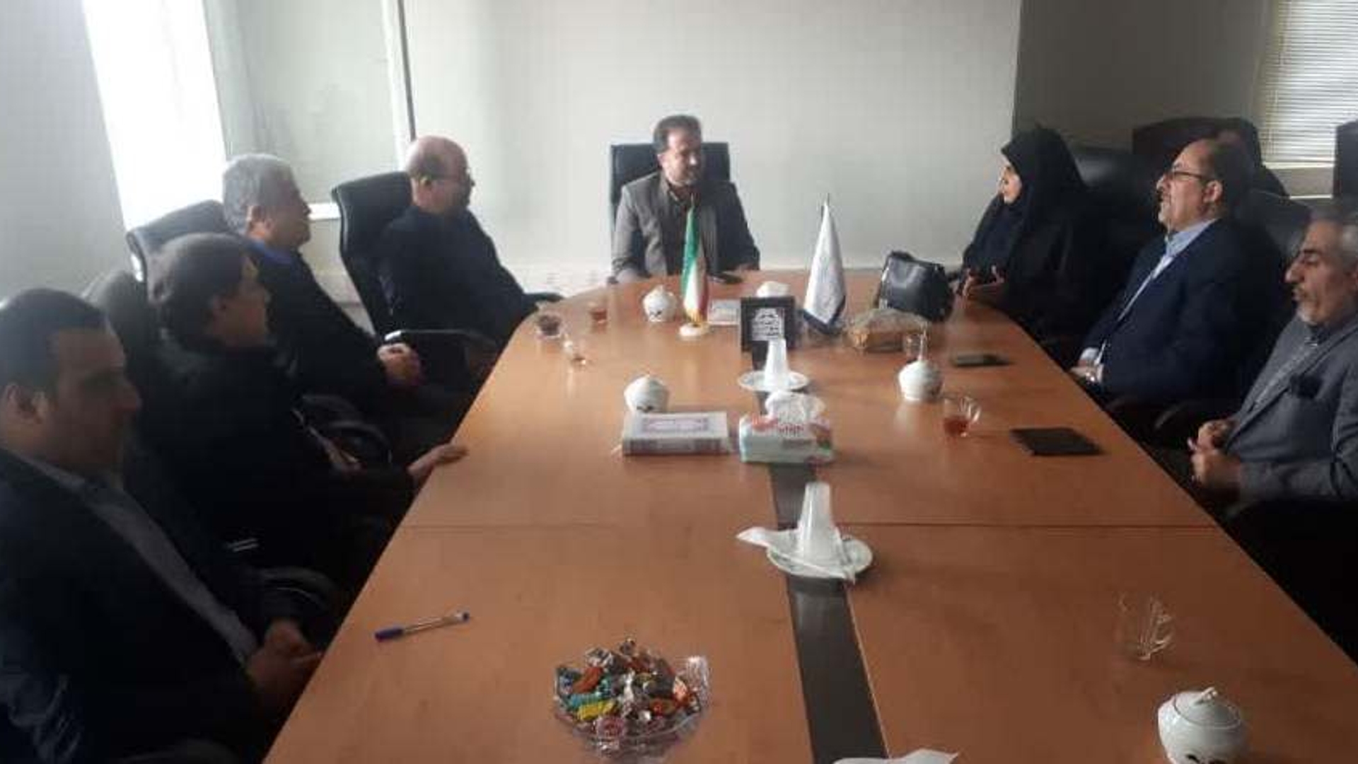 بازدید بازرسان استانداری مرکزی از فرمانداری خنداب