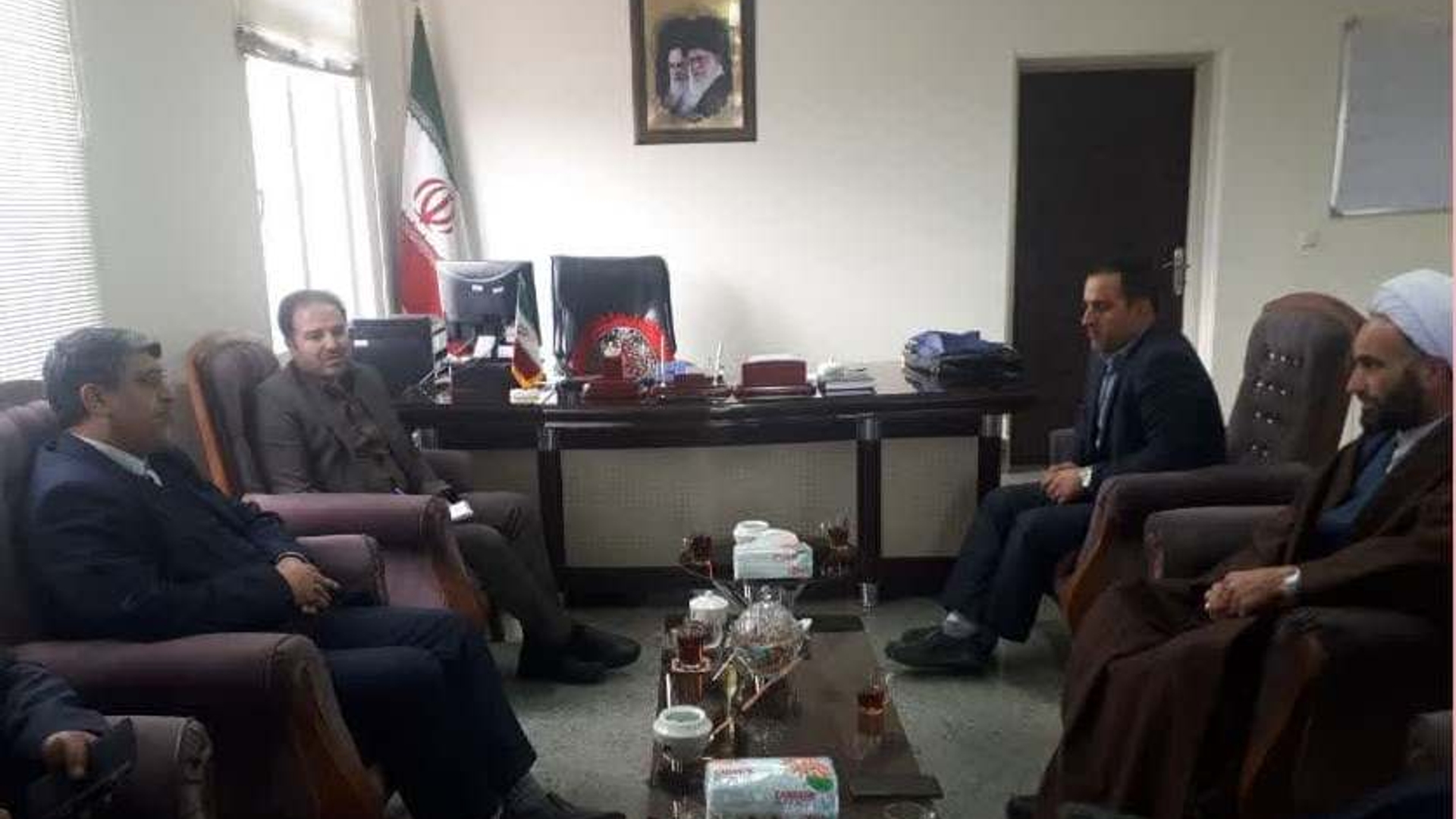 دیدار دکتر کریمی نماینده مجلس با فرماندار خنداب